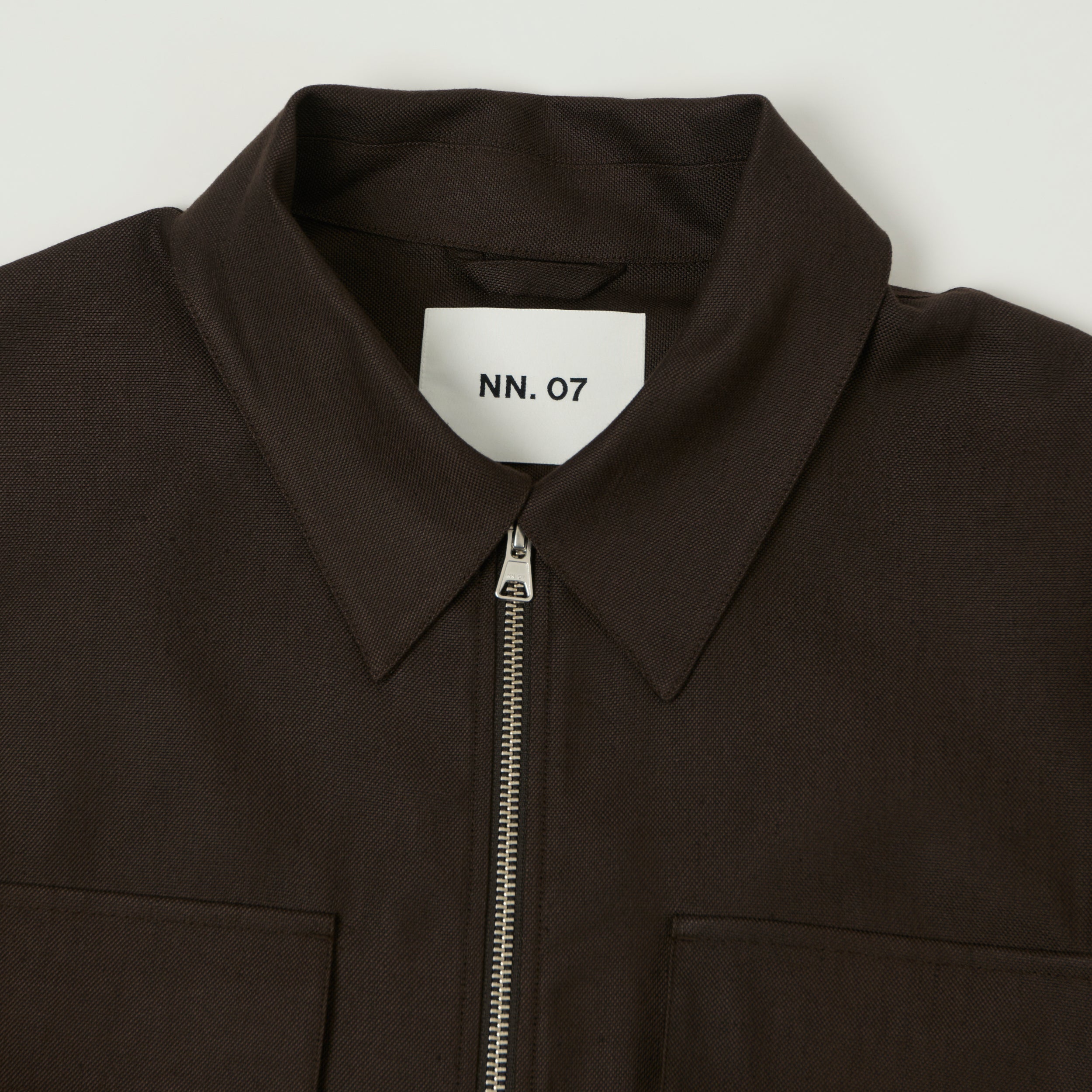 NN07 'Alban' Technical Sports Jacket - Deep Truffle