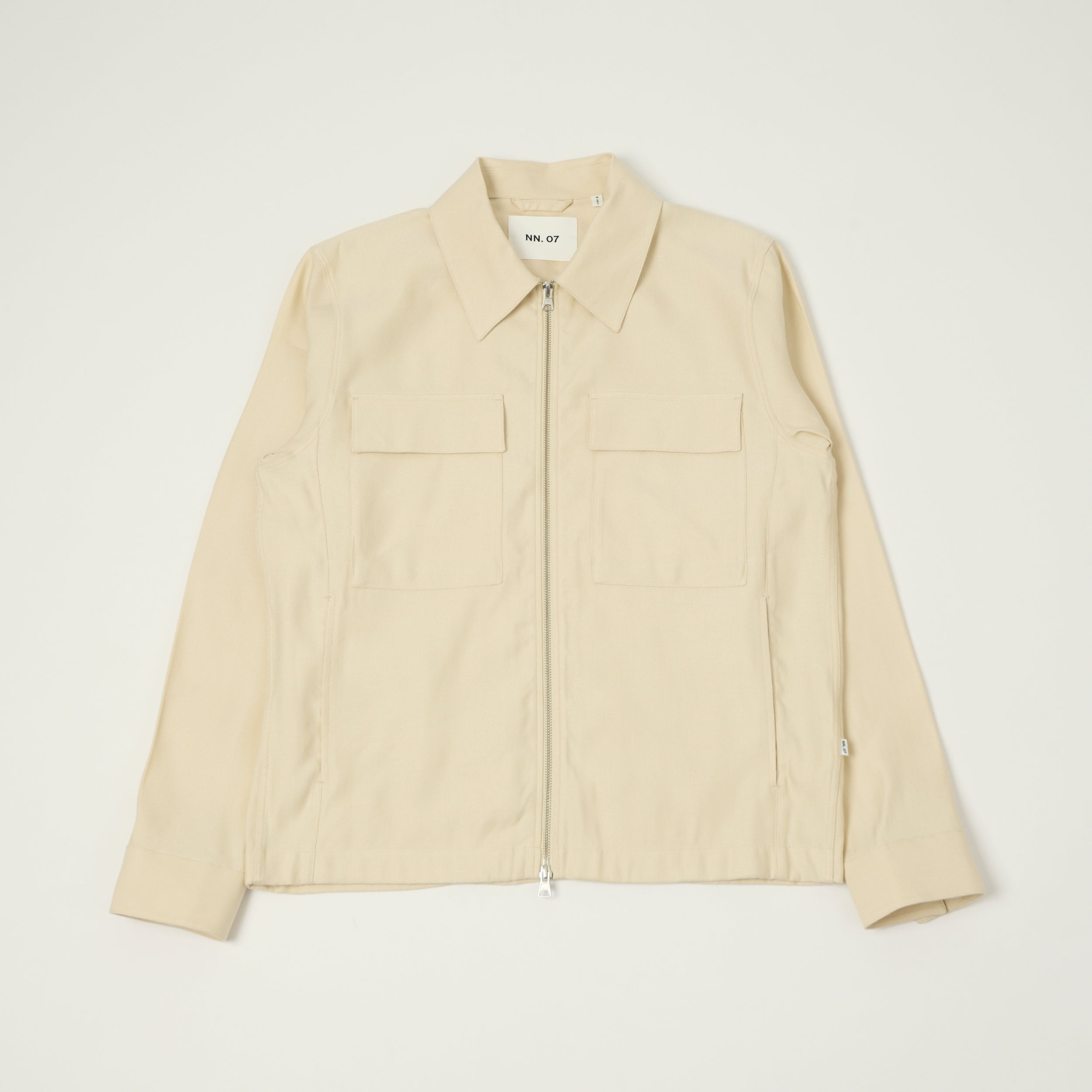 NN07 'Alban' Technical Sports Jacket - Ivory