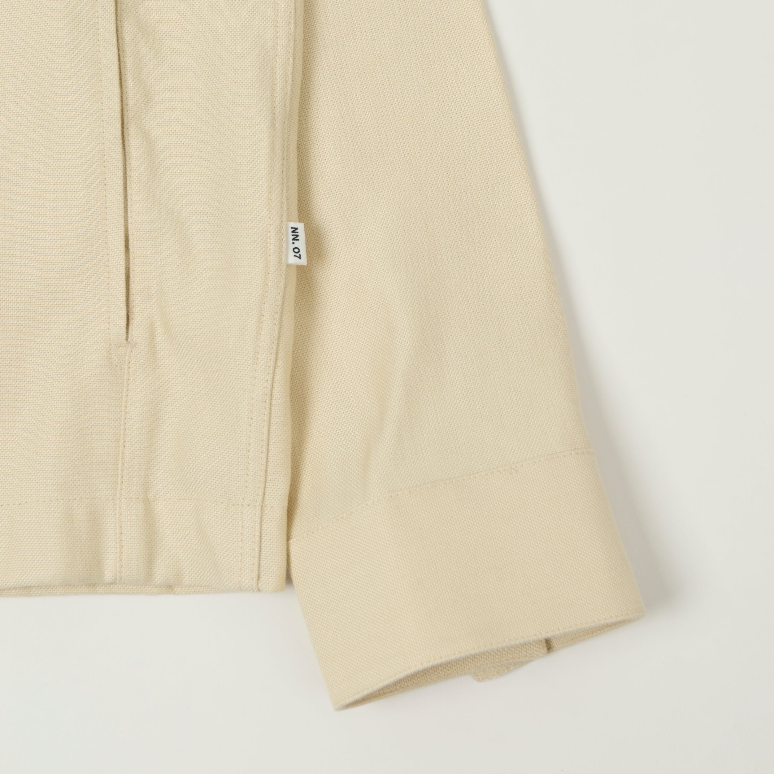 NN07 'Alban' Technical Sports Jacket - Ivory