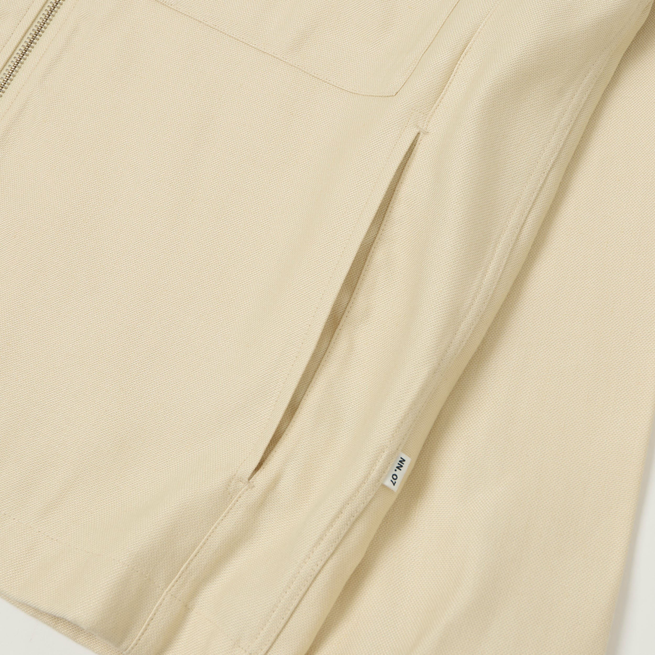 NN07 'Alban' Technical Sports Jacket - Ivory