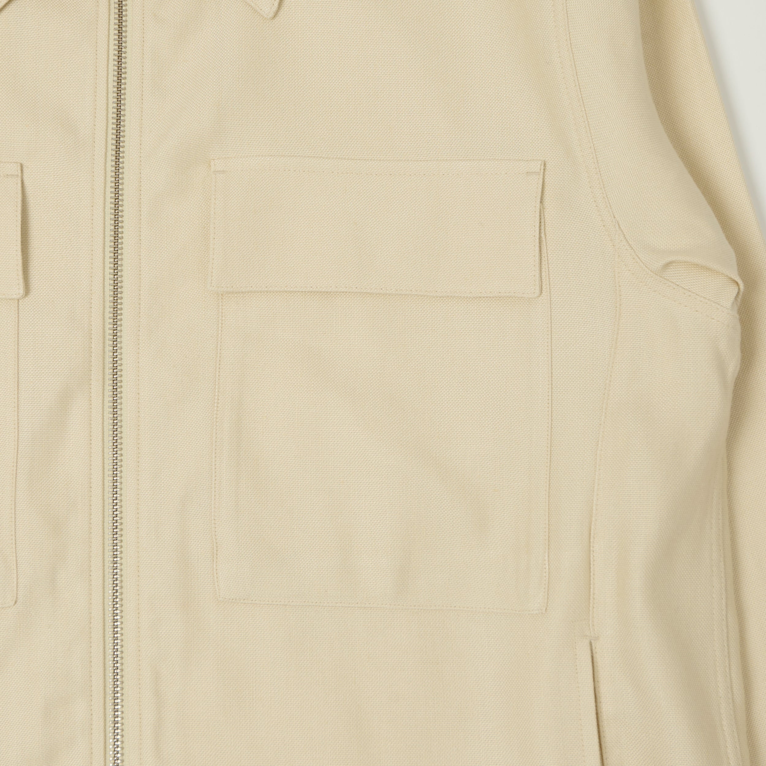 NN07 'Alban' Technical Sports Jacket - Ivory