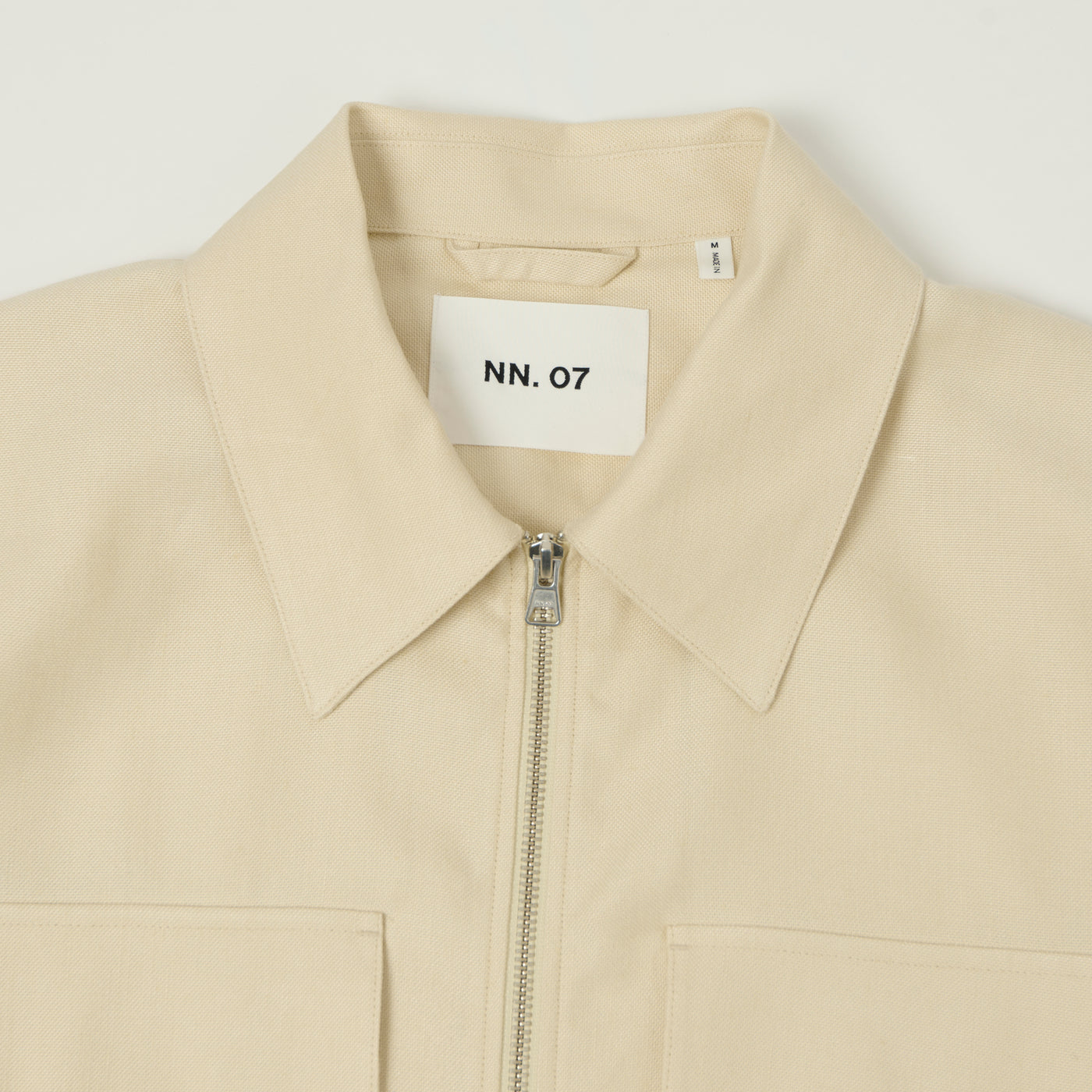 NN07 'Alban' Technical Sports Jacket - Ivory