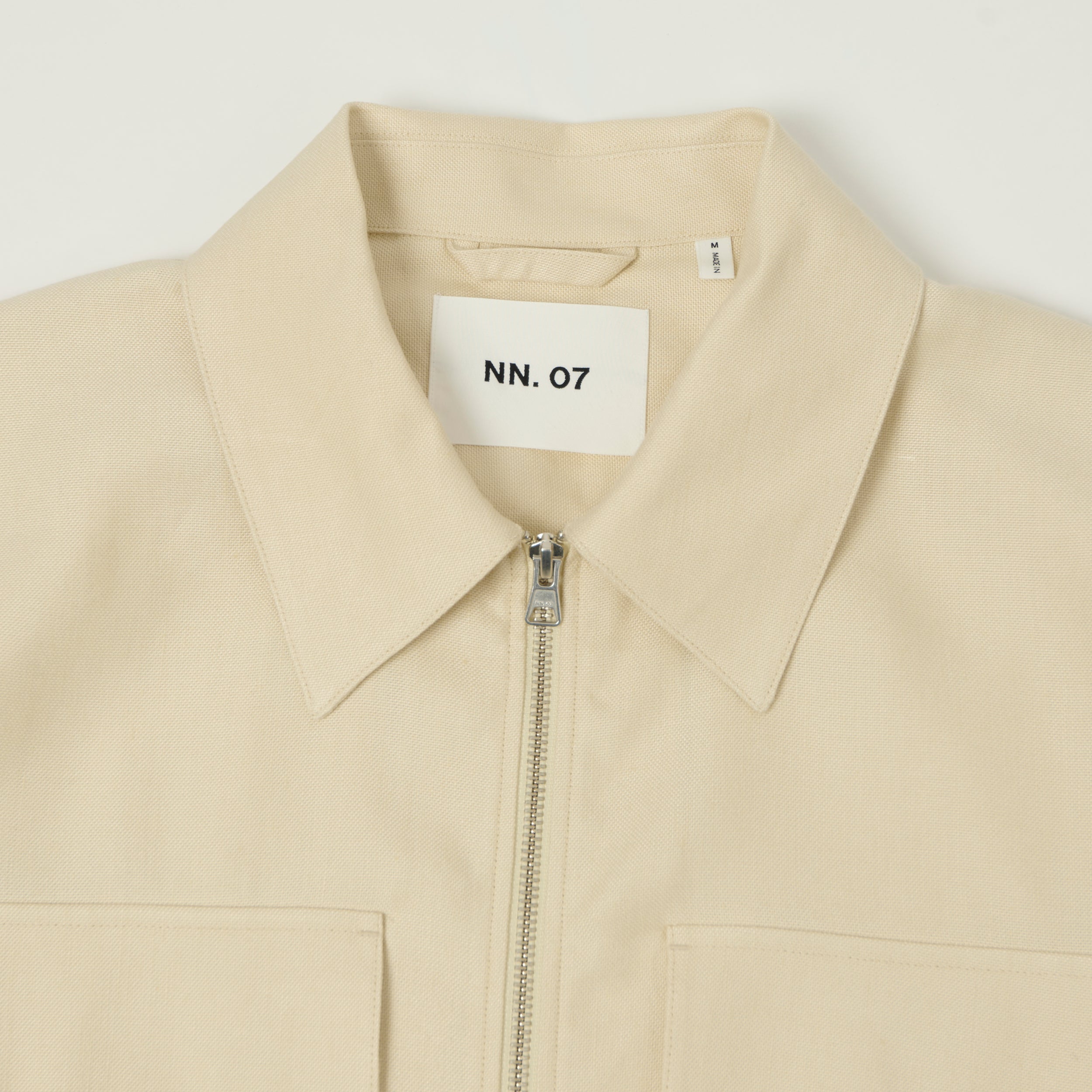 NN07 'Alban' Technical Sports Jacket - Ivory