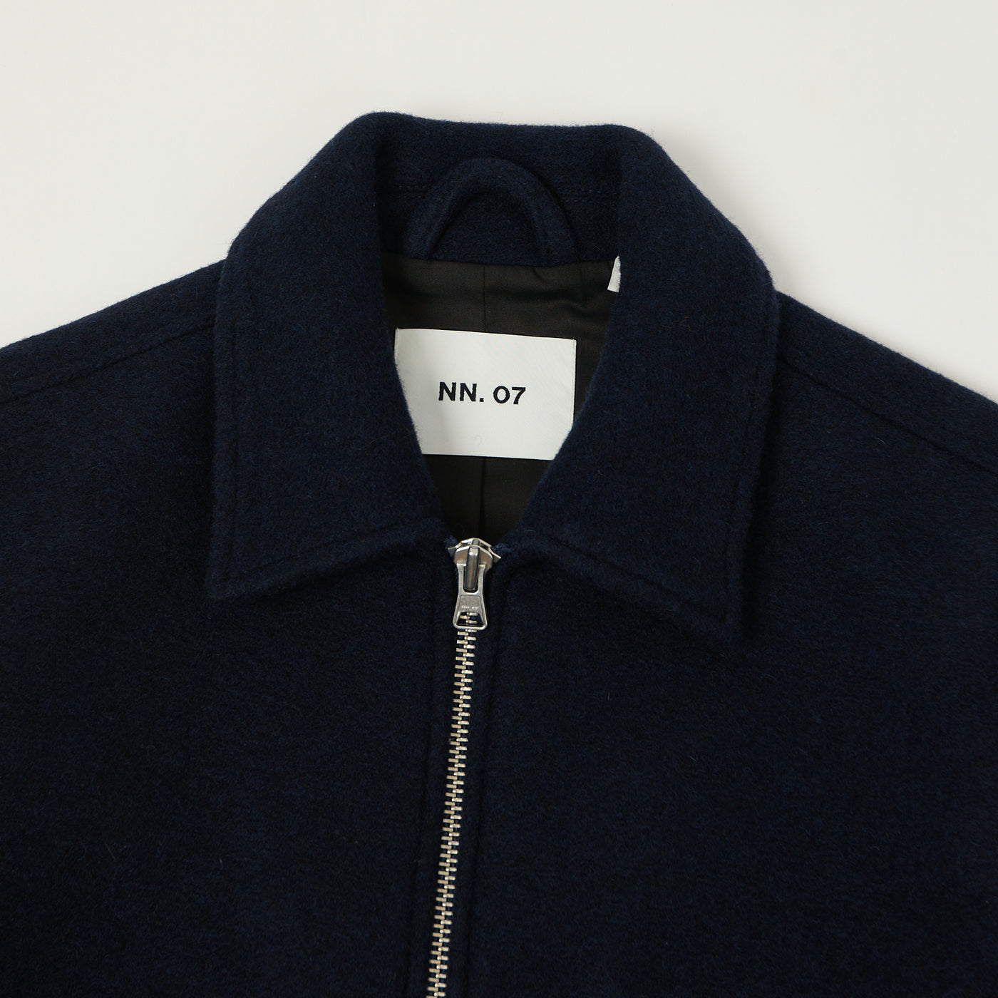 NN07 'Gael' Wool Jacket - Navy