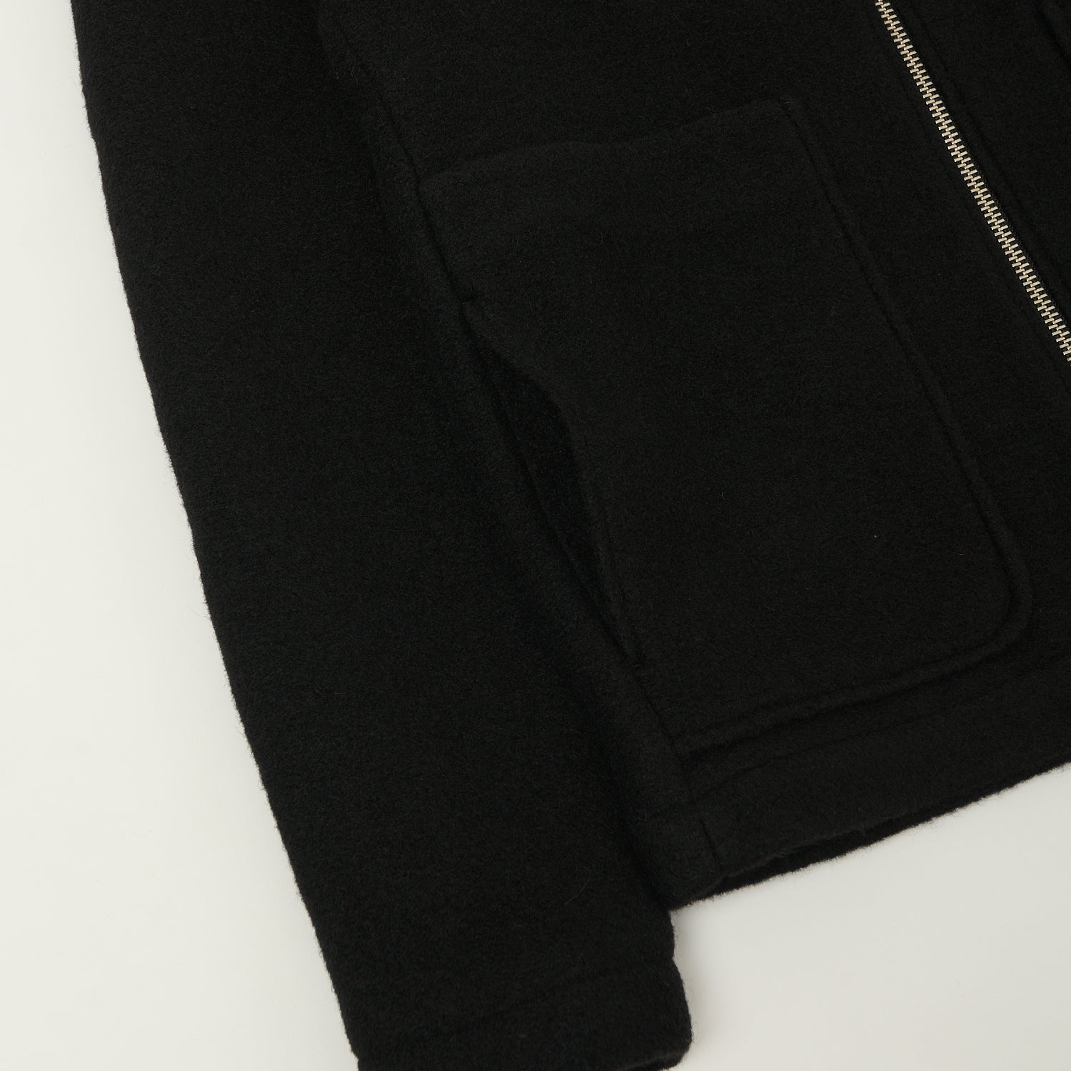 NN07 'Gael' Wool Jacket - Black