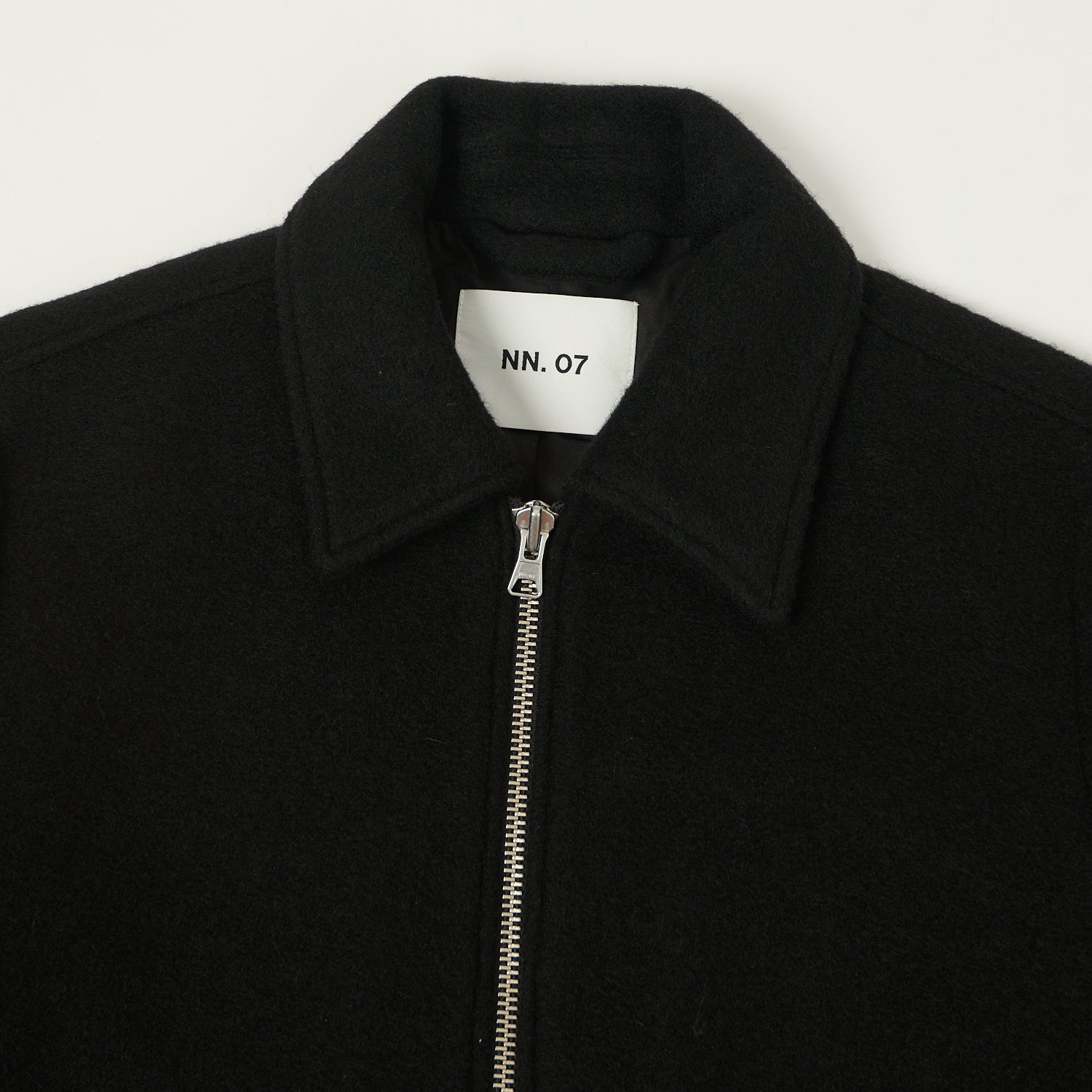 NN07 'Gael' Wool Jacket - Black