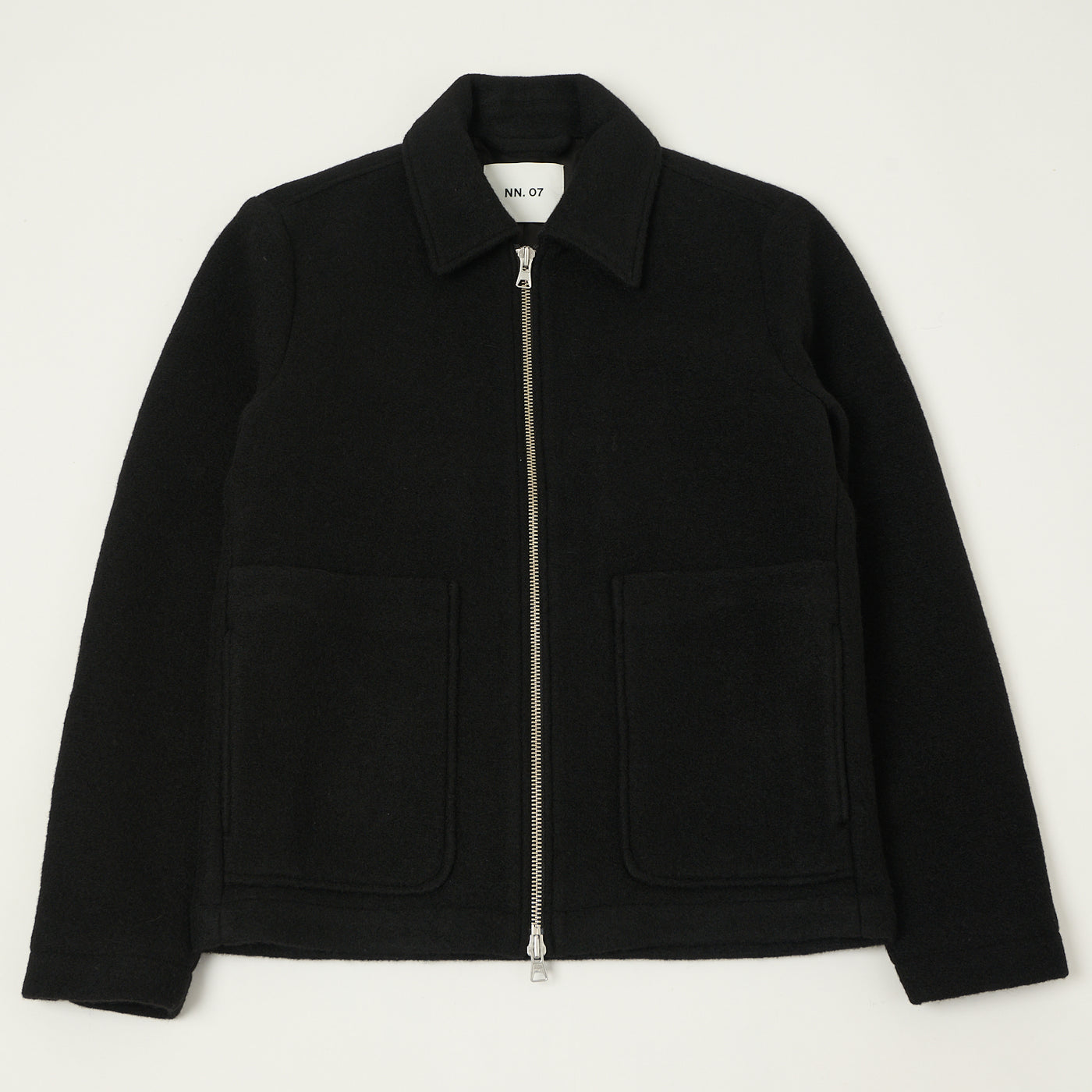 NN07 'Gael' Wool Jacket - Black