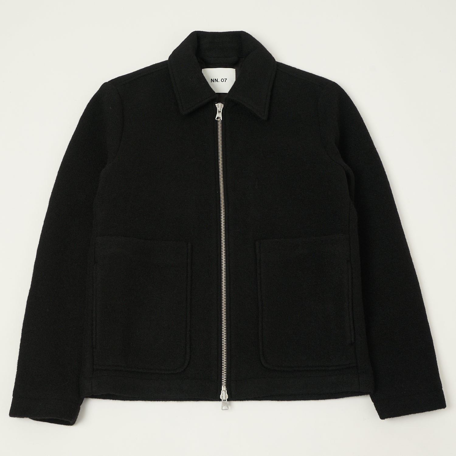 NN07 'Gael' Wool Jacket - Black