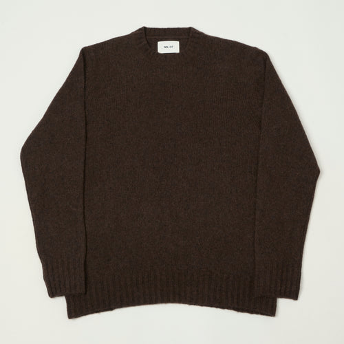 NN07 'Lee' Wool Blend Sweater - Demitasse