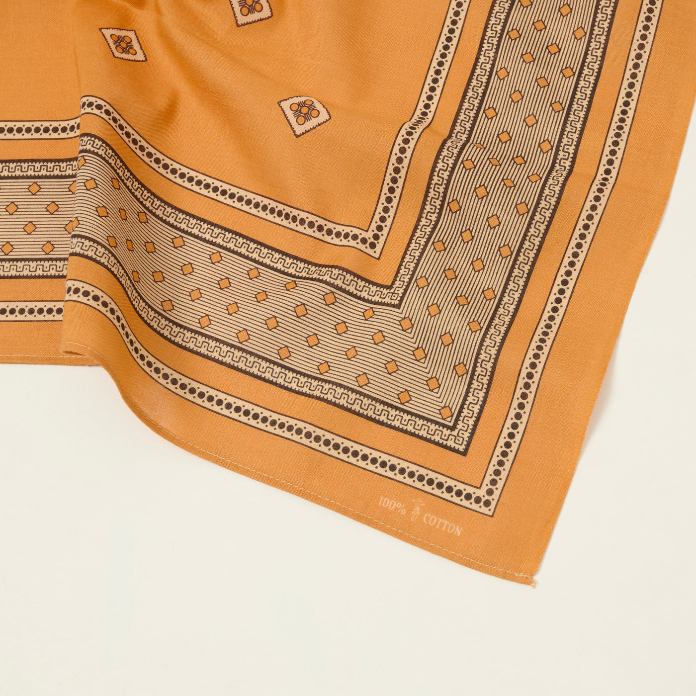 One Ear Brand 'Champagne' Bandana - Gold