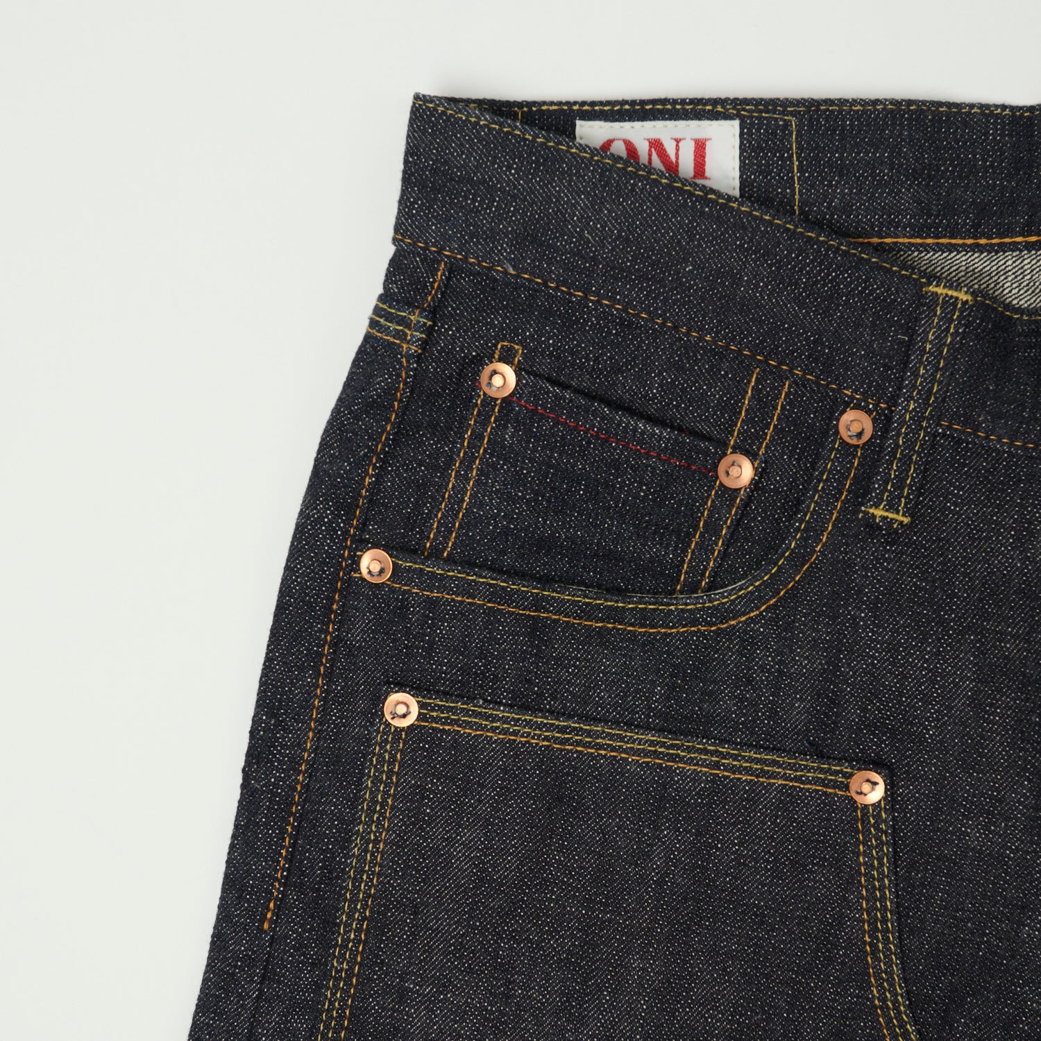 ONI Denim 417DK 14oz Slim Straight Jean - Raw
