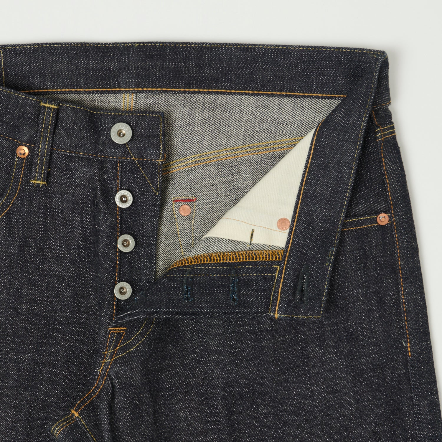 ONI Denim 417 14oz Slim Straight Jean - Raw