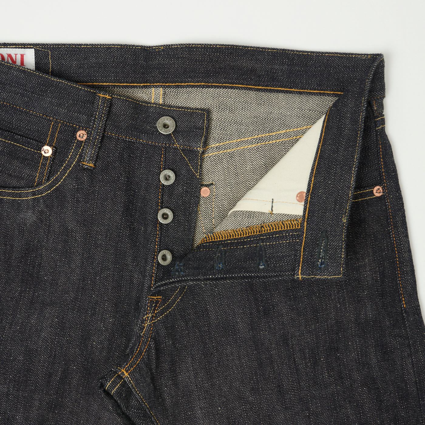 ONI Denim 506NXX 17oz Low Tension Slim Tapered Jean - Raw