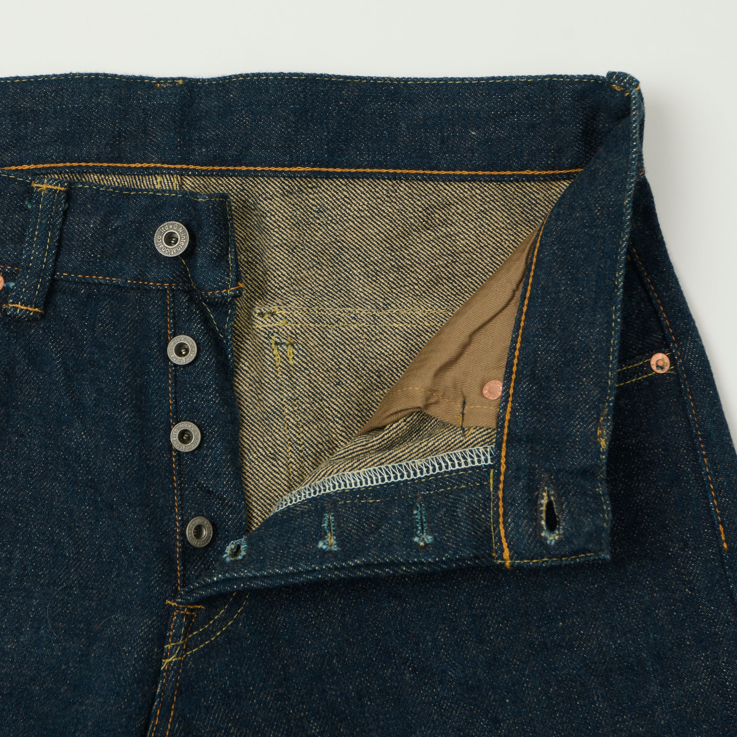 ONI Denim 548DIZR 20oz 'Dark Indigo Secret Denim' Slim Tapered Cargo Pant - One Wash