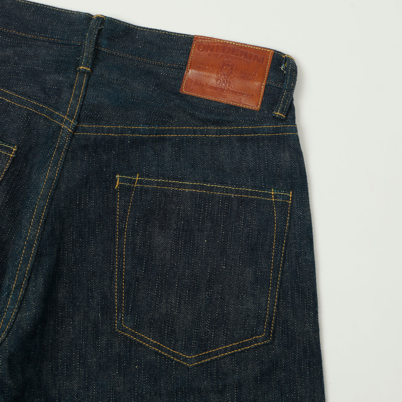 ONI Denim 902 16oz Green Cast Kihannen Regular Tapered Jean - Raw