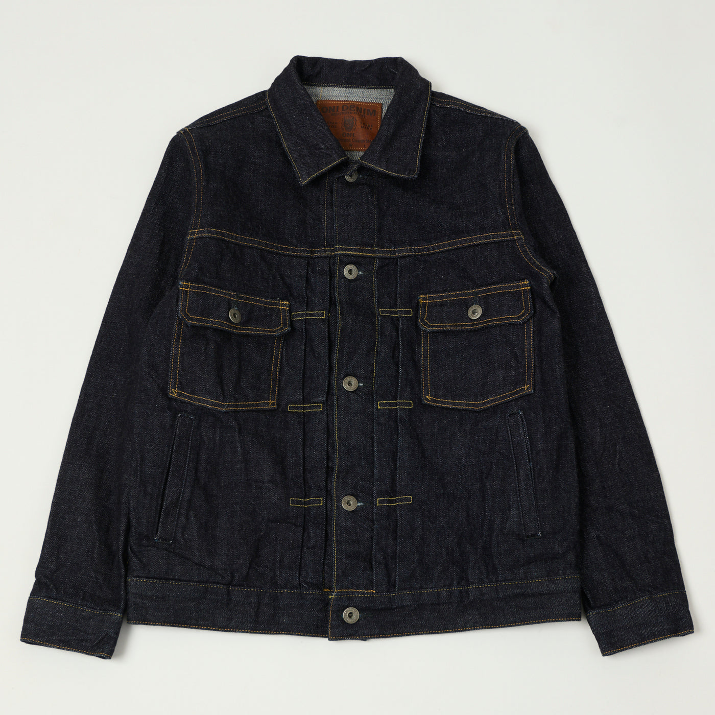 ONI Denim 02516P 15oz Type II Denim Jacket - Rinsed