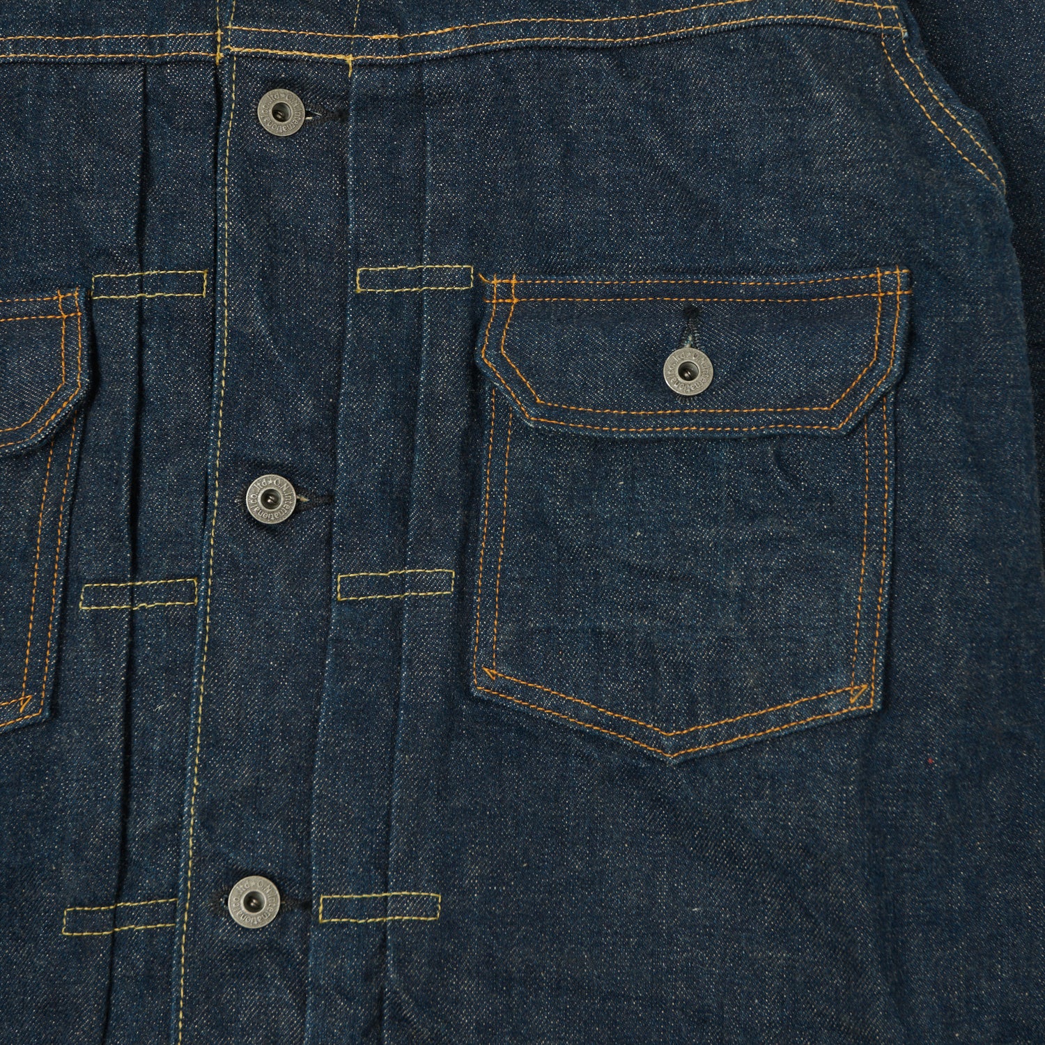 ONI Denim 02517 Ishikawadai 15oz  Type-II Denim Jacket - One Wash