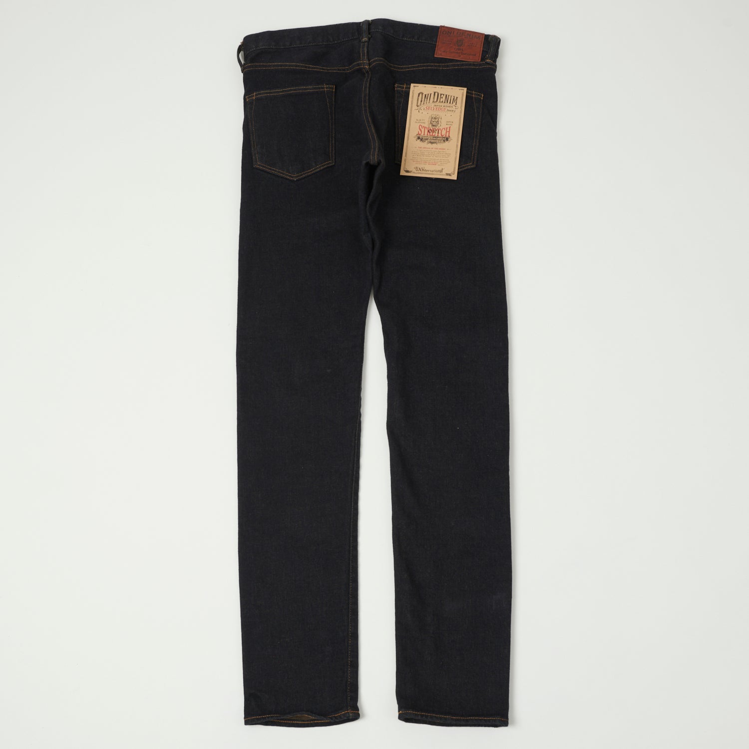 ONI Denim 122S 15oz Slim Tapered Stretch Jean - Moca One Wash
