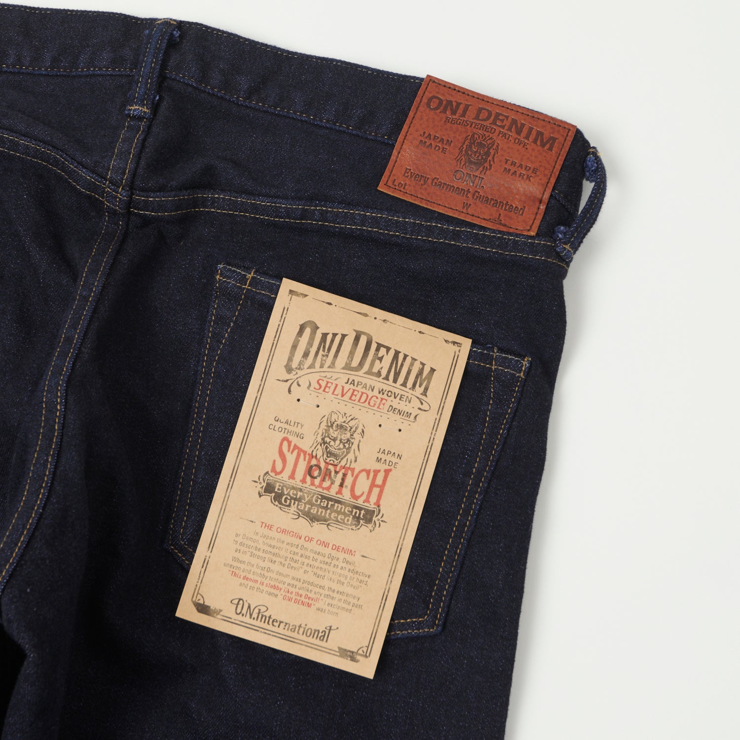 ONI Denim 122S 15oz Slim Tapered Stretch Jean - Violet One Wash