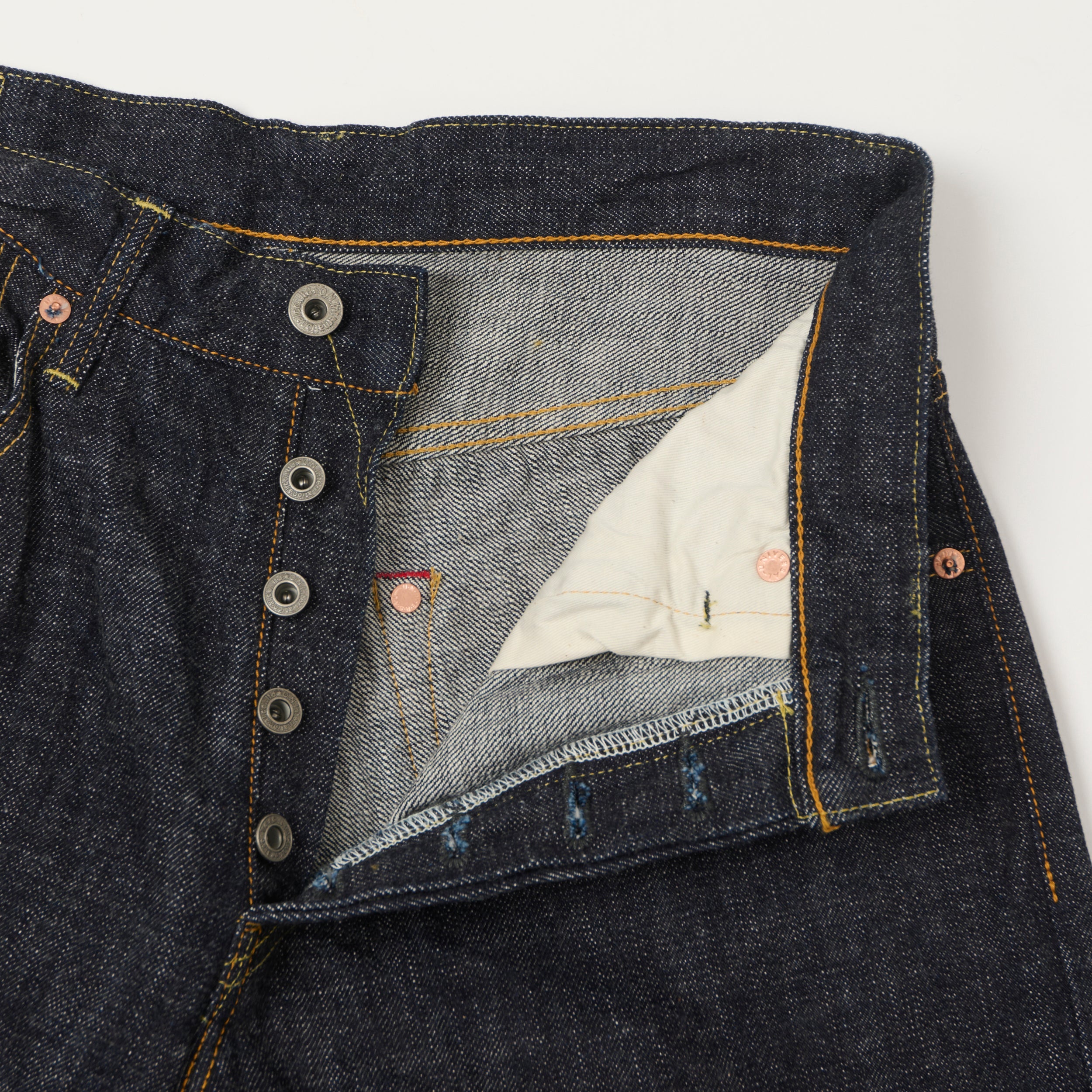 ONI Denim 222-LS 13.5oz Extra Wide Straight Jean - One Wash