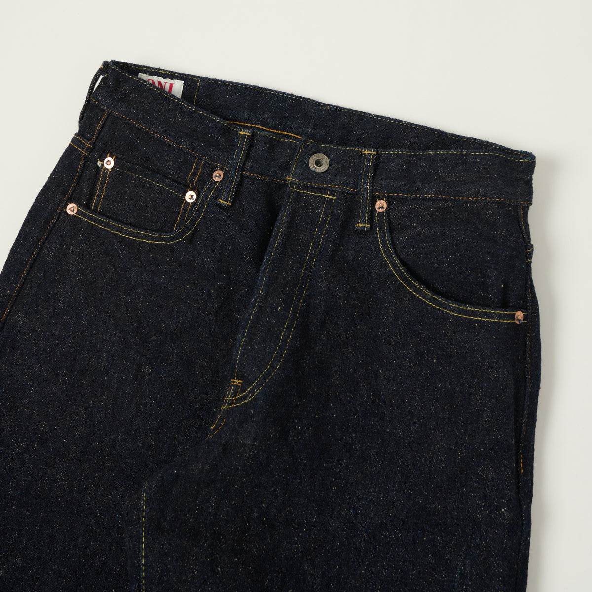 ONI Denim 222 'Asphalt' 20oz Extra Wide Straight Jean - One Wash