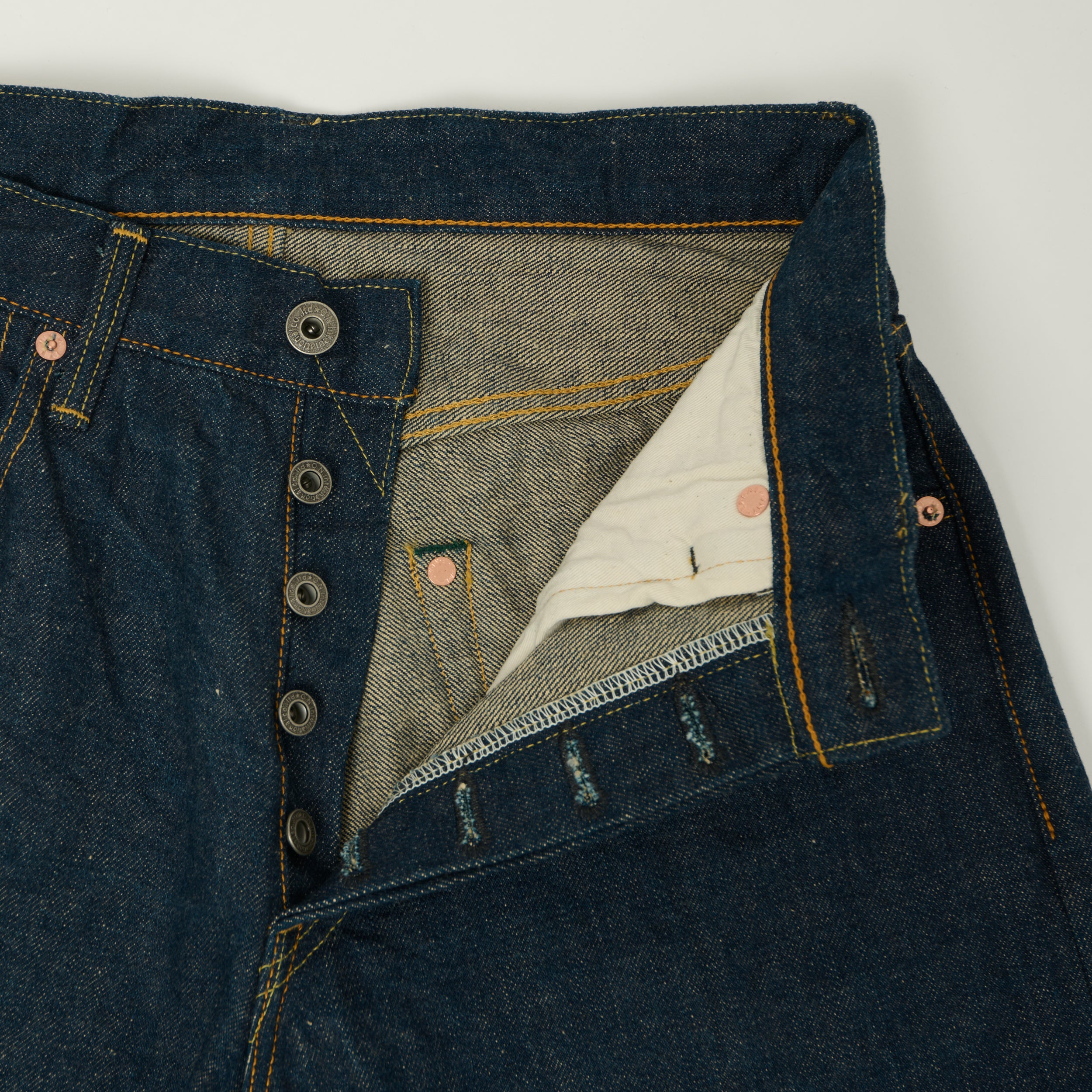 ONI Denim 222 Ishikawadai 15oz Extra Wide Straight Jean - One Wash