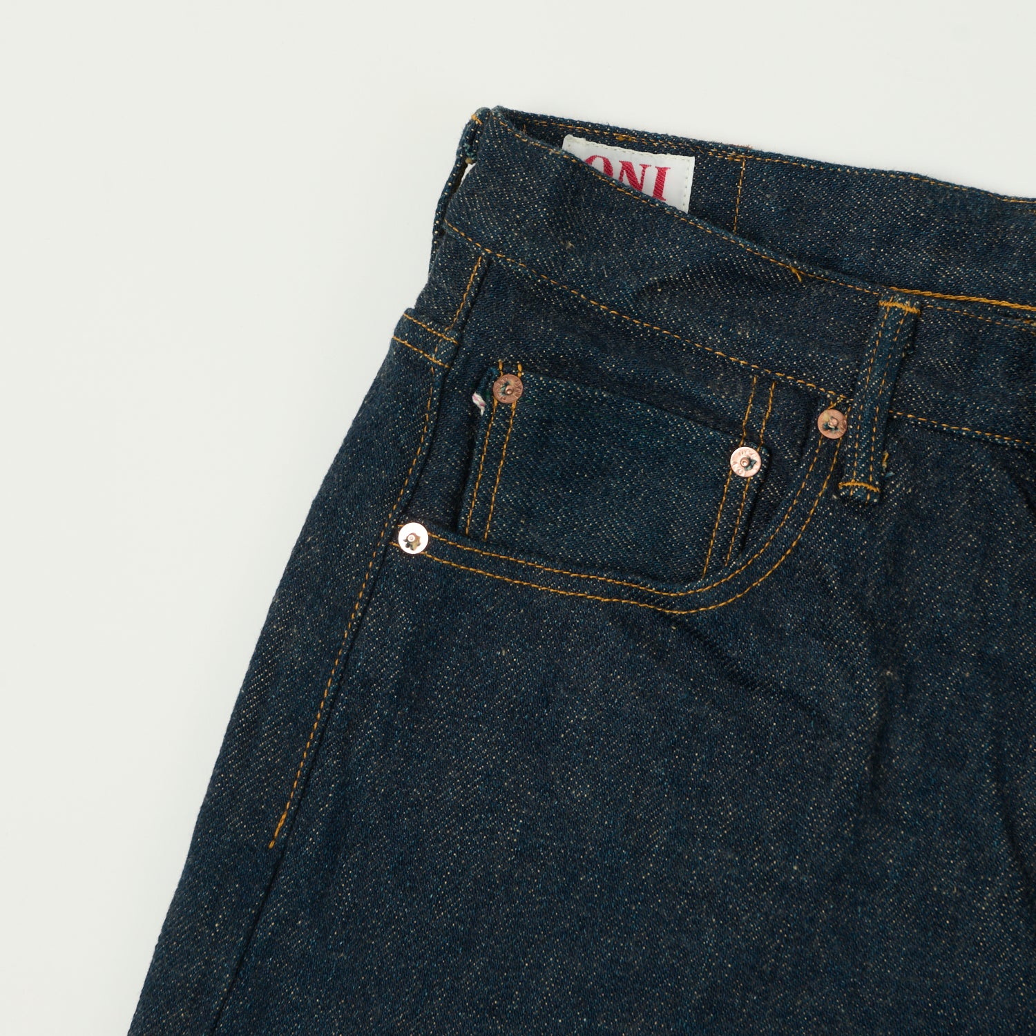 ONI Denim 222ZR-BEG 'Secret Denim' 20oz Extra Wide Straight Jean - One Wash