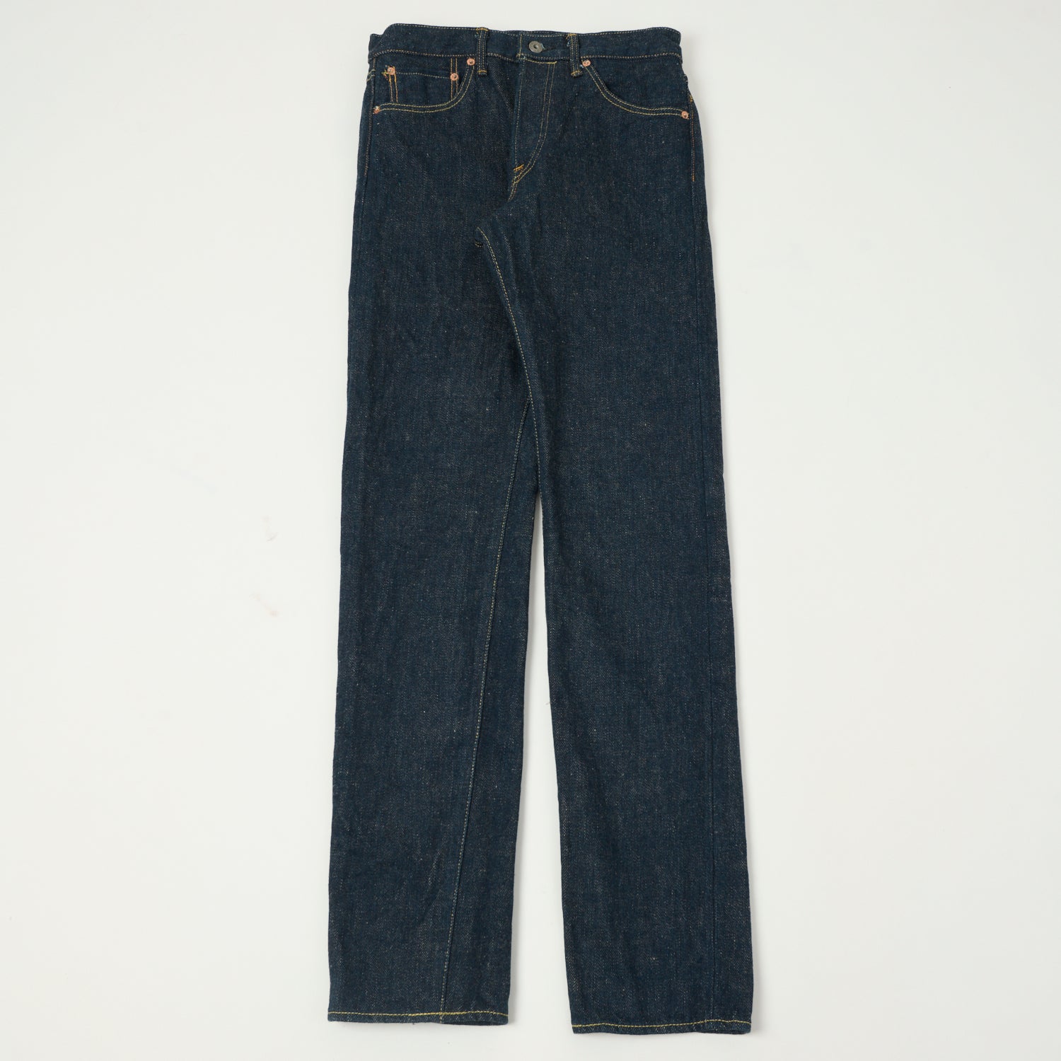 ONI Denim 246ZR-ECRU 'Secret Denim Ecru Weft' 20oz Relaxed Tapered Jean - One Wash