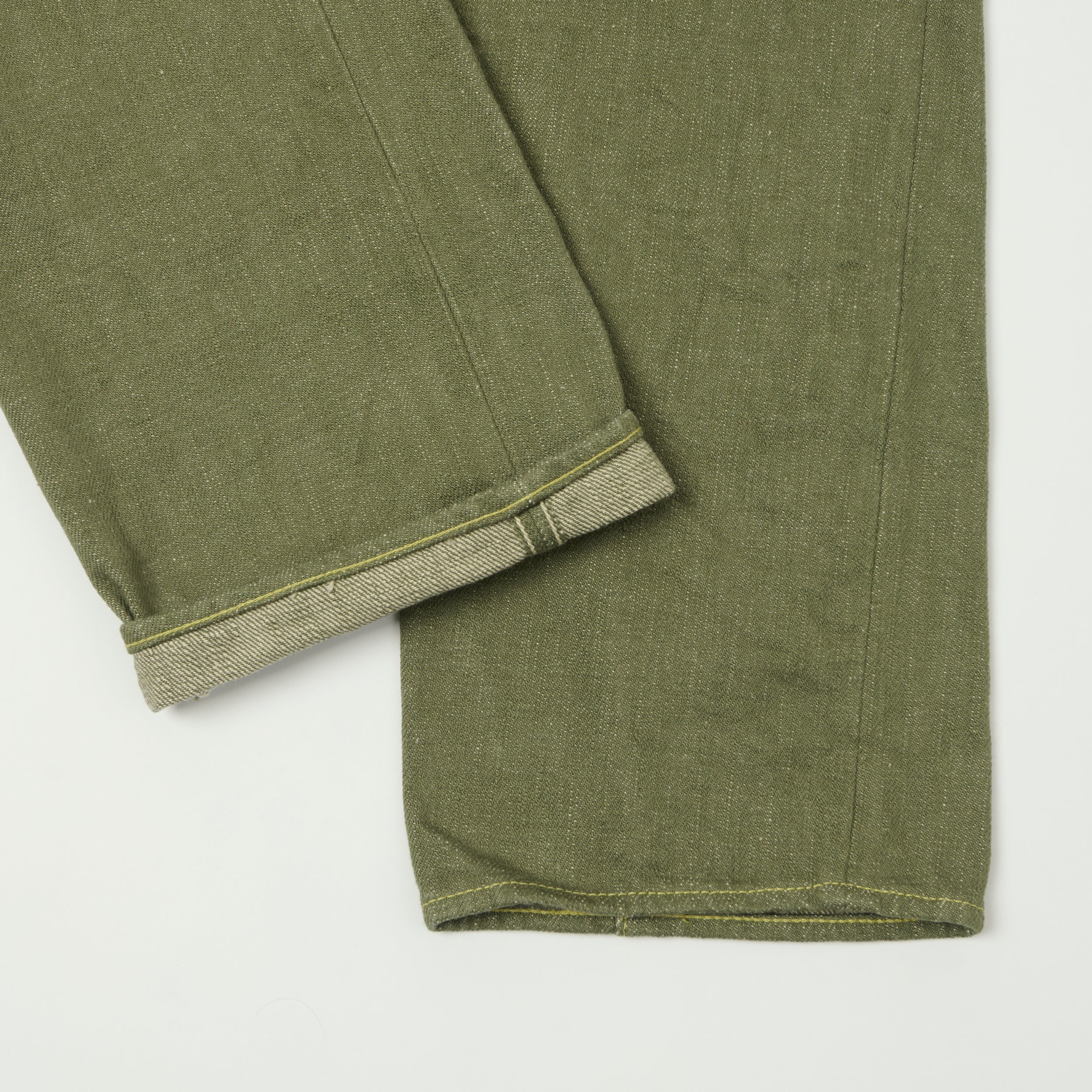 ONI Denim 270-OLD18 18oz Regular Straight Jean - Olive