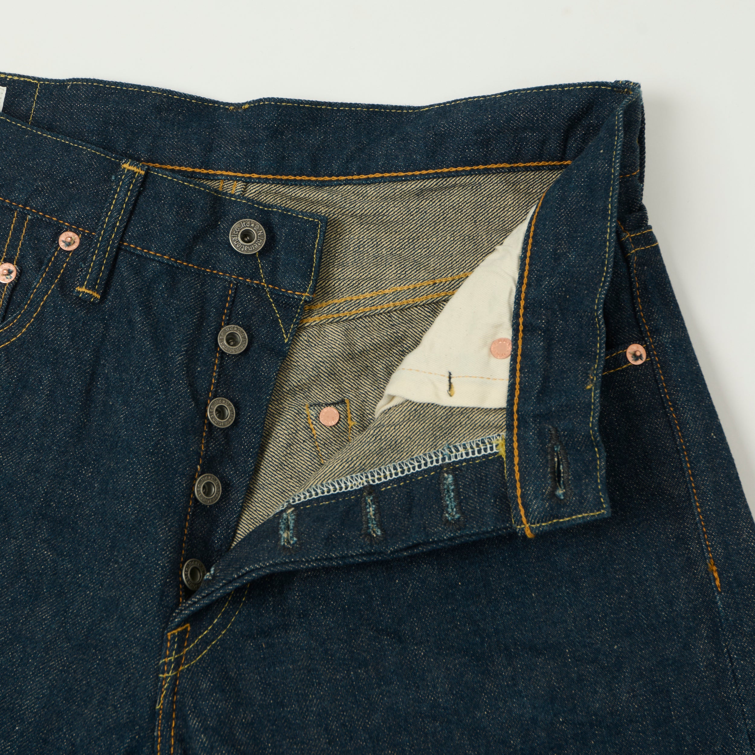 ONI Denim 270 Ishikawadai 15oz Regular Straight Jean - One Wash