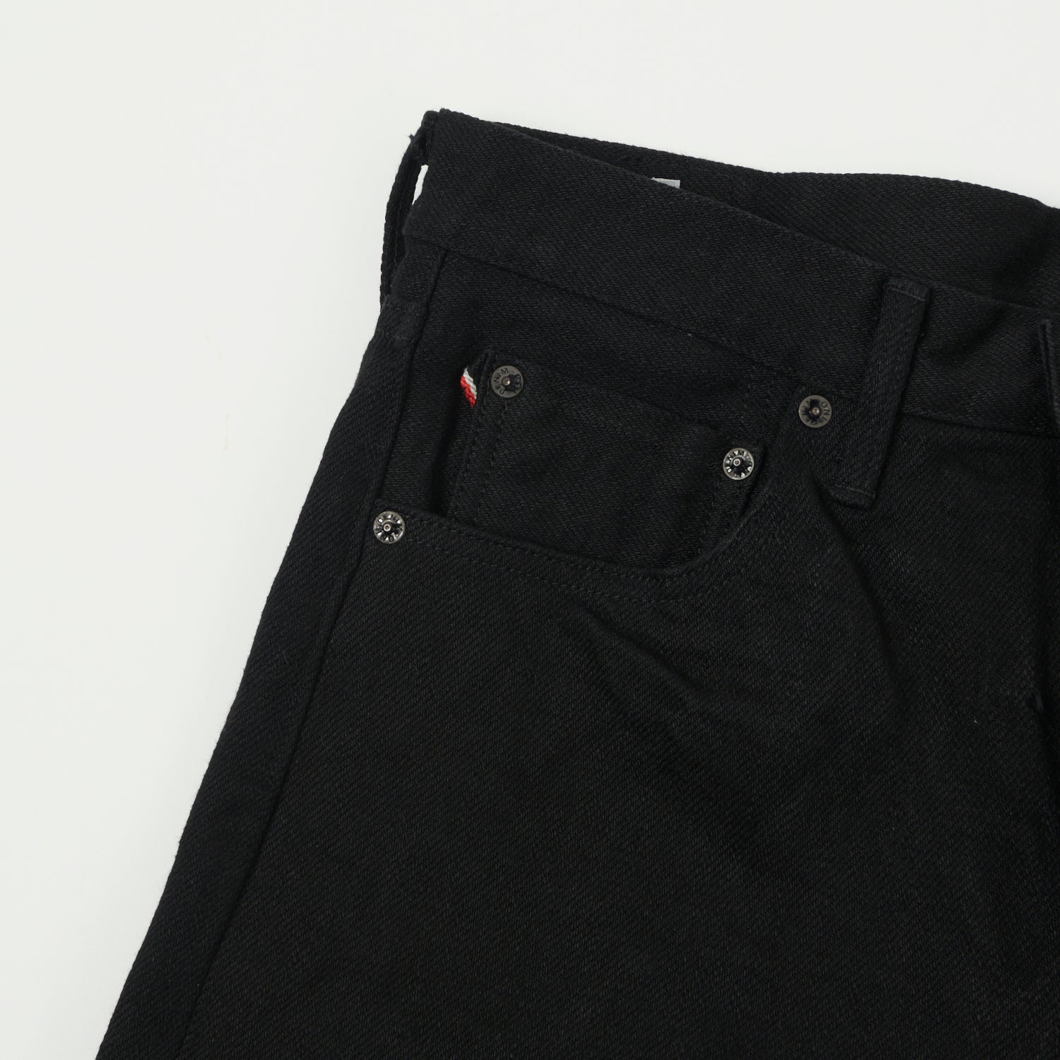 ONI Denim 288ZR-BKBK 20oz Secret Denim Loose Straight Jean - Black One Wash
