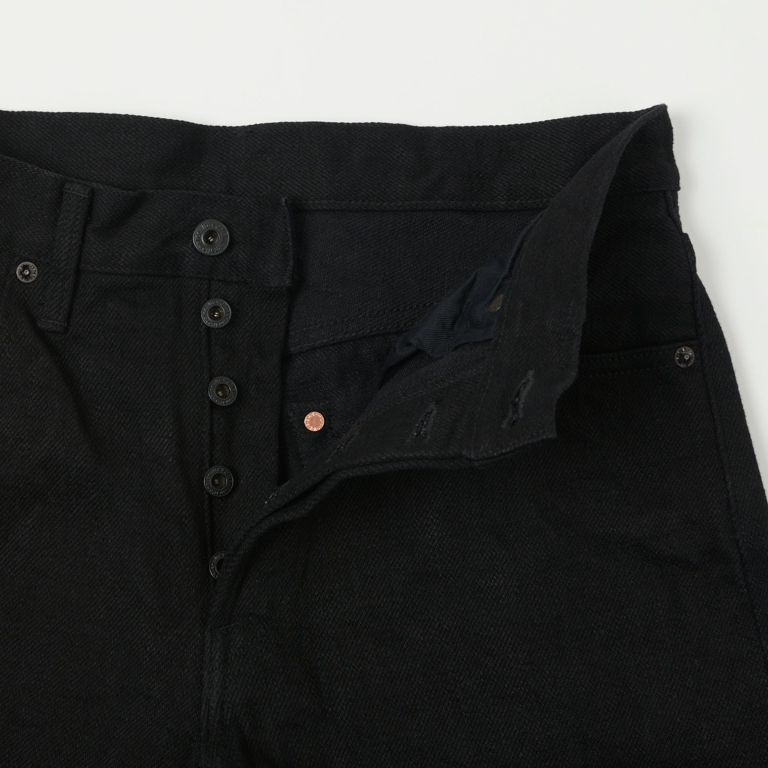 ONI Denim 288ZR-BKBK 20oz Secret Denim Loose Straight Jean - Black One Wash