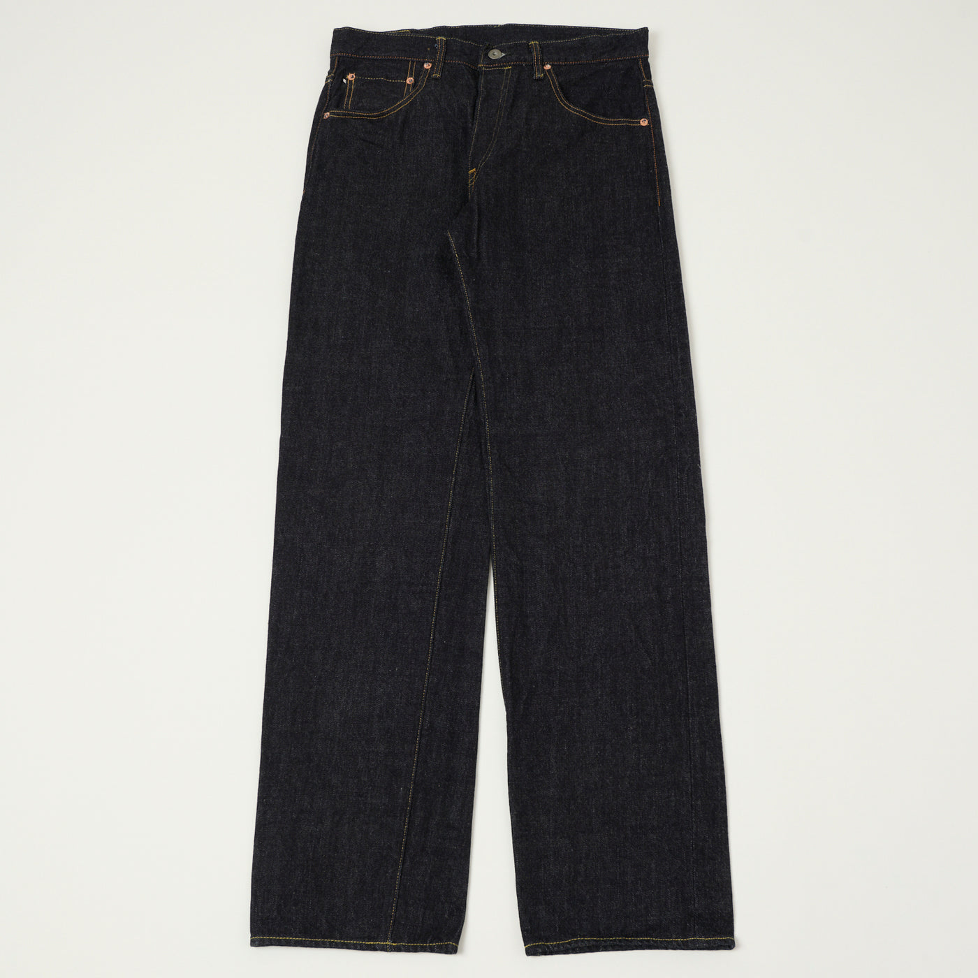 ONI Denim 266 15oz Wide Straight Jean - One Wash