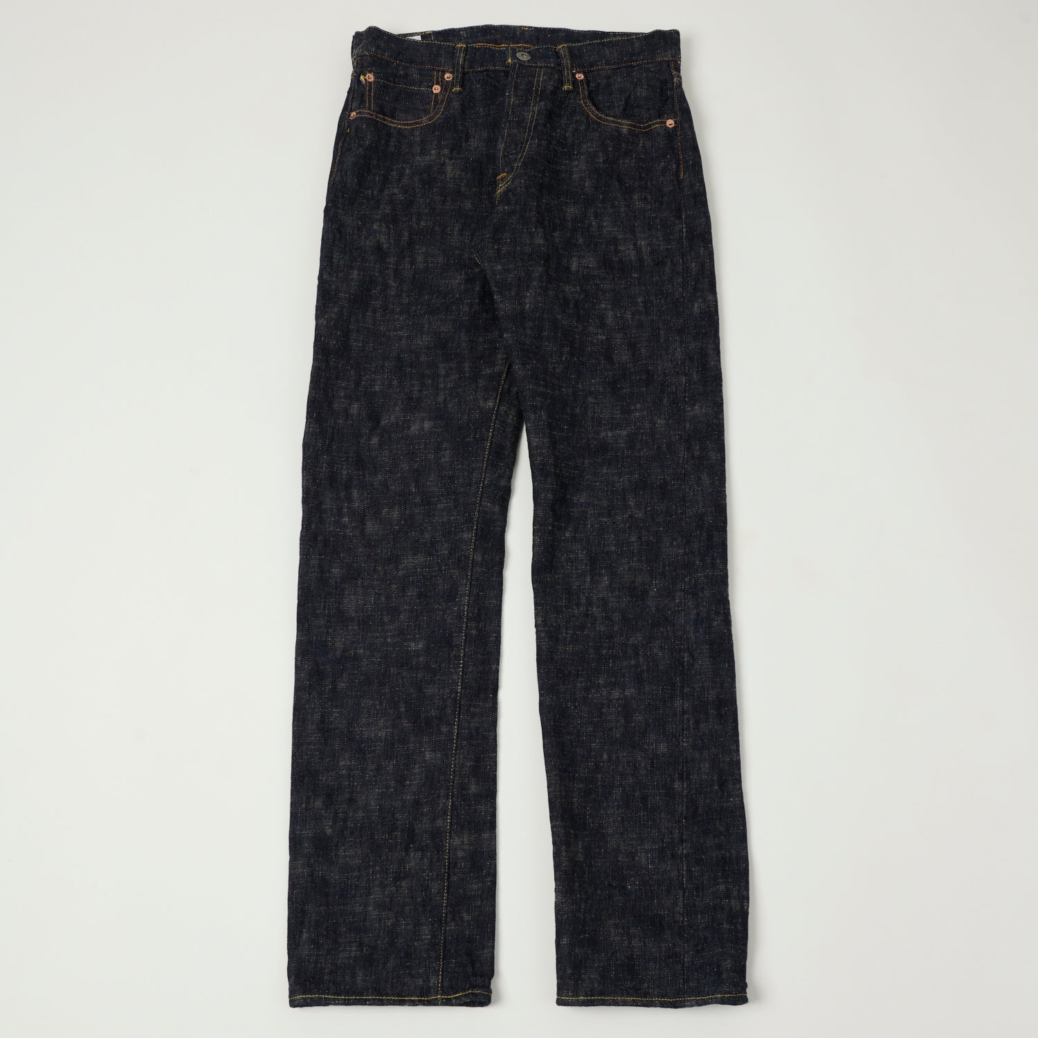 ONI Denim 505-Kasuri 17oz Regular Straight Jean - One Wash