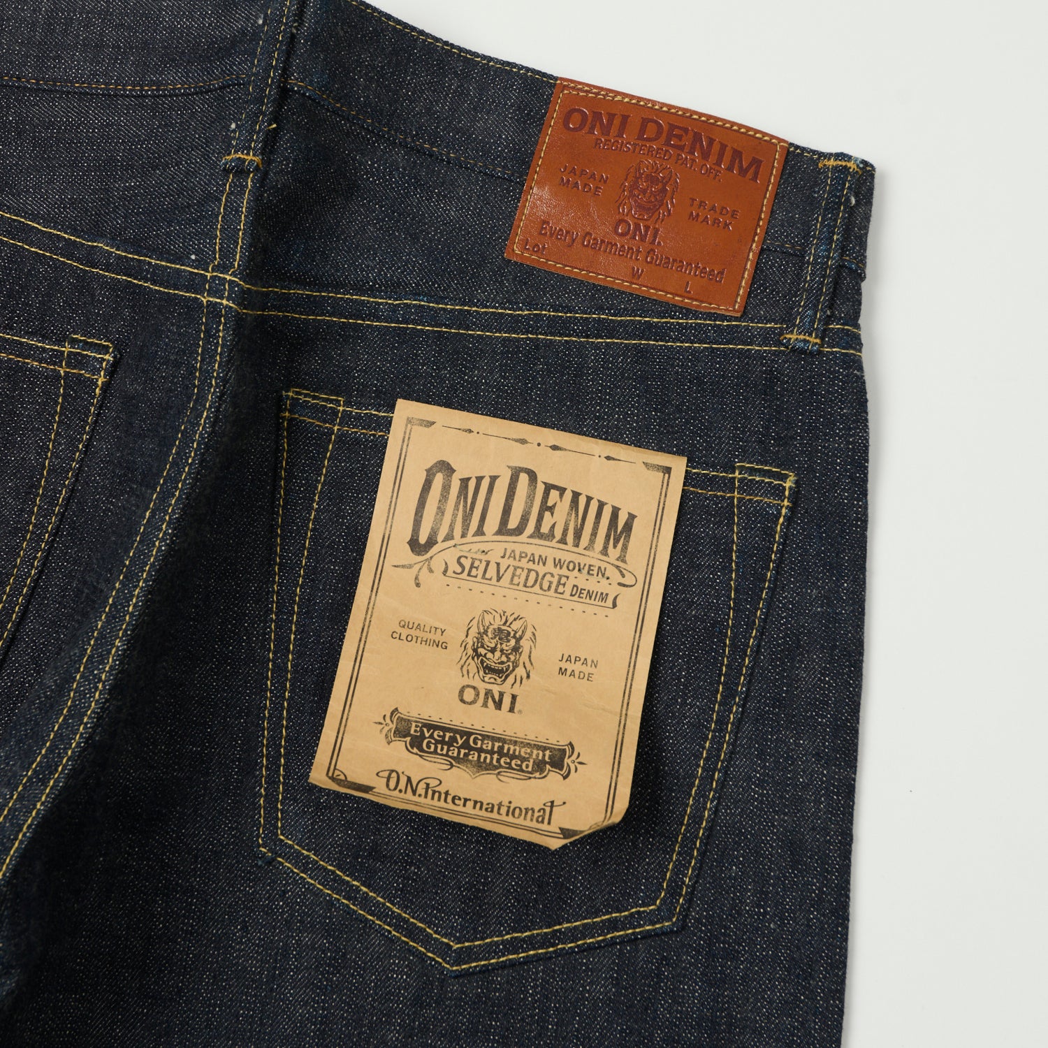 ONI Denim 517 14oz Slim Straight Jean