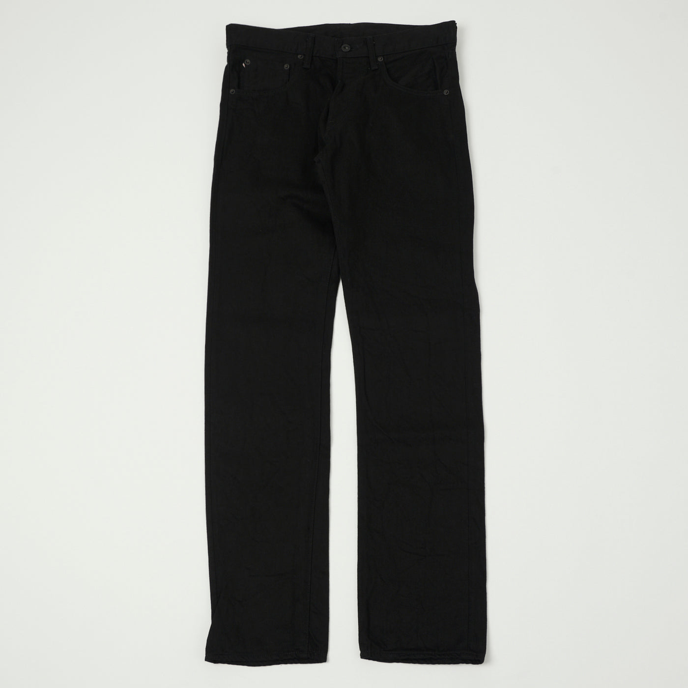 ONI Denim 566-13BK 13oz Straight Jean - Black One Wash