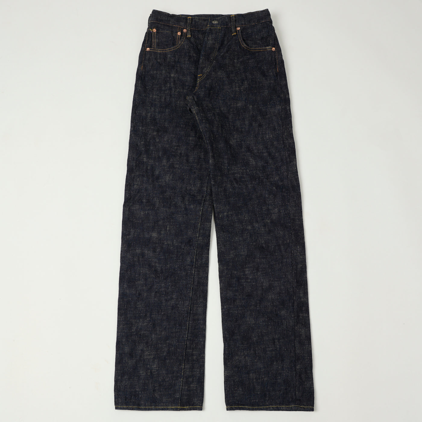 ONI Denim 595-Kasuri 17oz Regular Straight Jean - One Wash