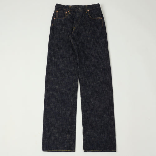 ONI Denim 595-Kasuri 17oz Regular Straight Jean - One Wash