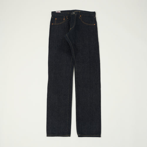 ONI Denim 622 22oz Natural Indigo 'Kabuki' Regular Tapered Jean - Raw