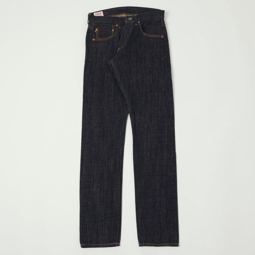ONI Denim 689 Kiraku II 12oz Natural Indigo Slim Tapered Jean - One Wash