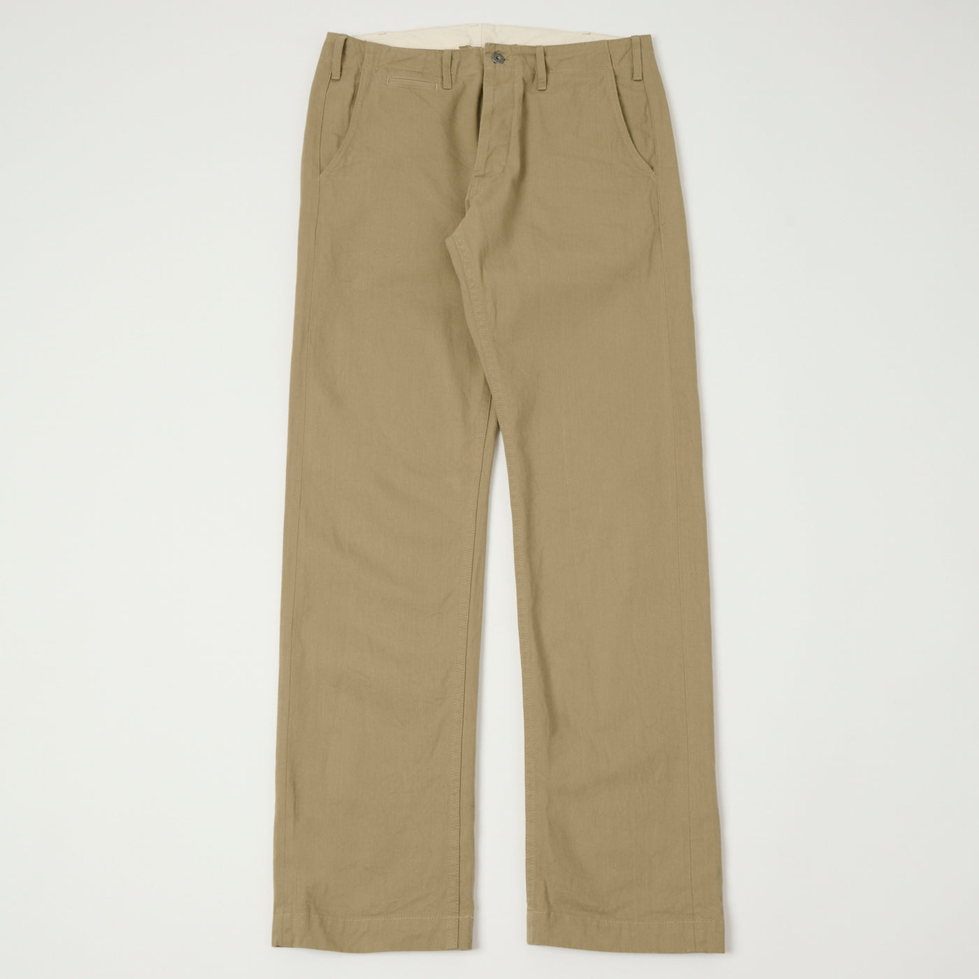ONI Denim 737-SVC-KHB 9.5oz Selvedge Chino - Beige