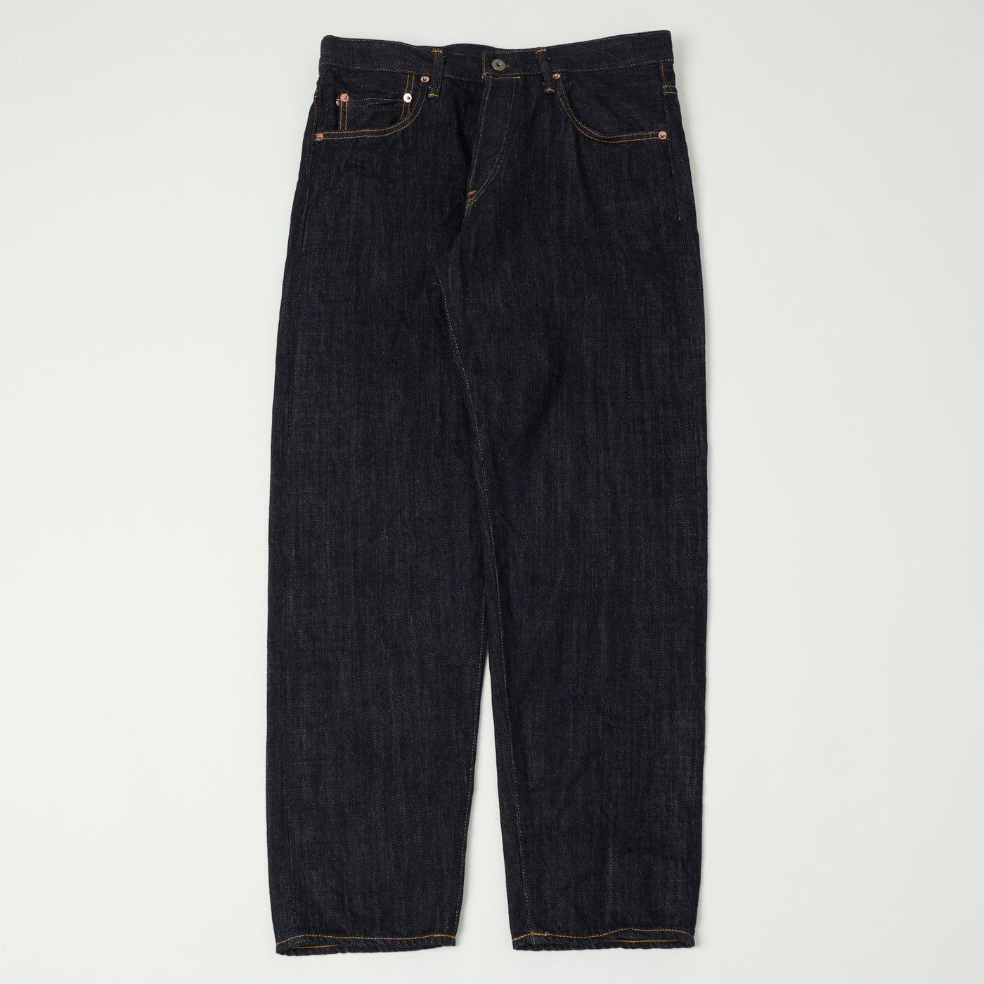 ONI Denim 860-KI KIRAKU 'Natural Indigo' 12oz Wide Taper Jean - One Wash