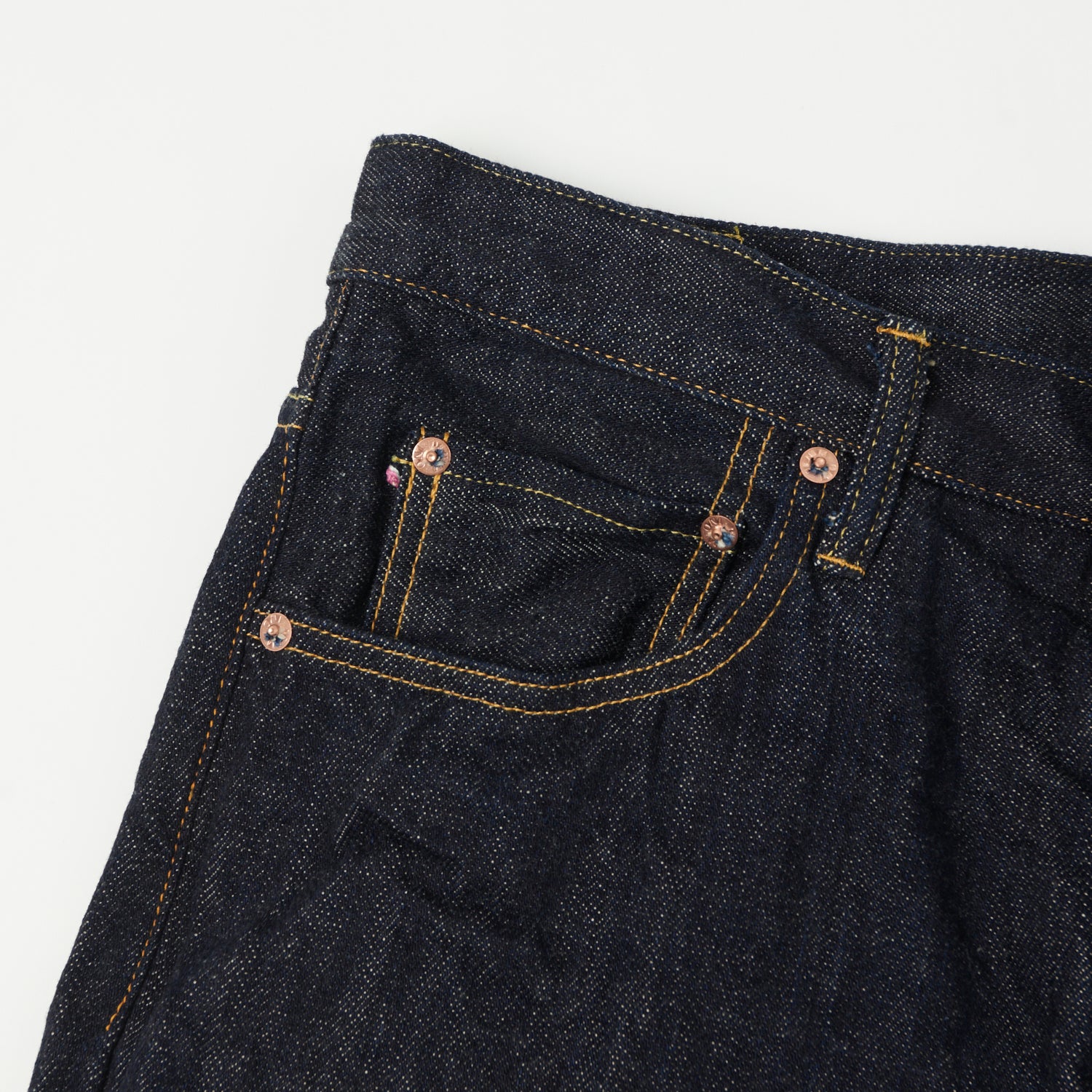 ONI Denim 860-KI KIRAKU 'Natural Indigo' 12oz Wide Taper Jean - One Wash