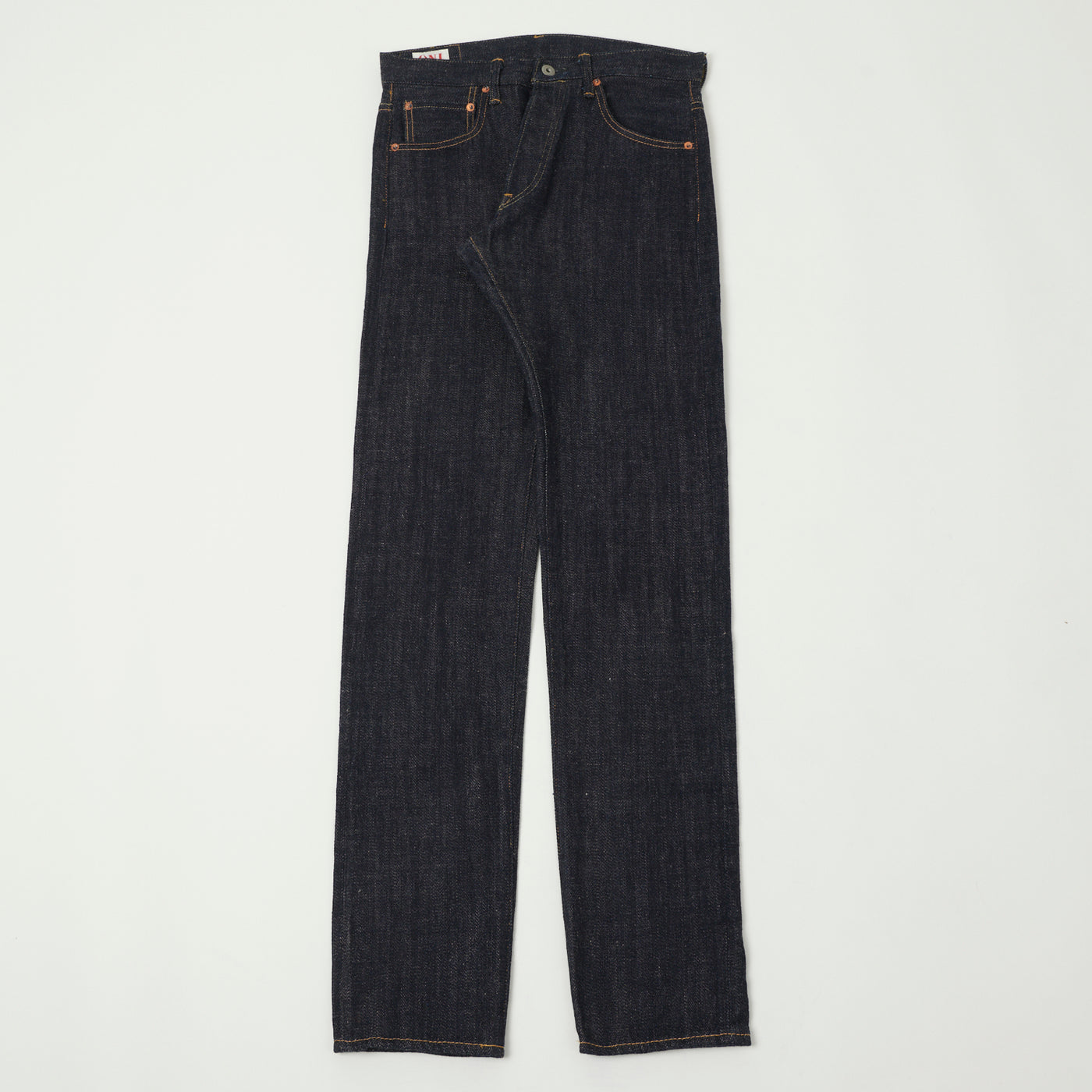 ONI 982 Kiraku 12oz Natural Indigo Regular Tapered Jean - One Wash