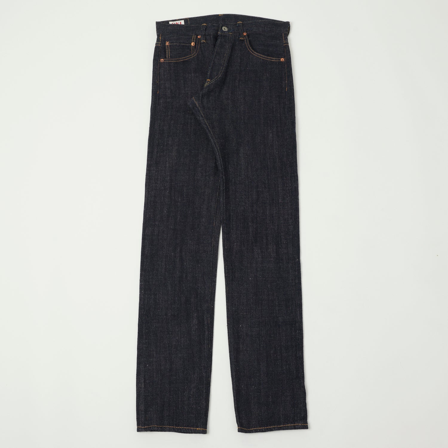 ONI 982 Kiraku 12oz Natural Indigo Regular Tapered Jean - One Wash