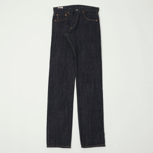 ONI 982 Kiraku 12oz Natural Indigo Regular Tapered Jean - One Wash