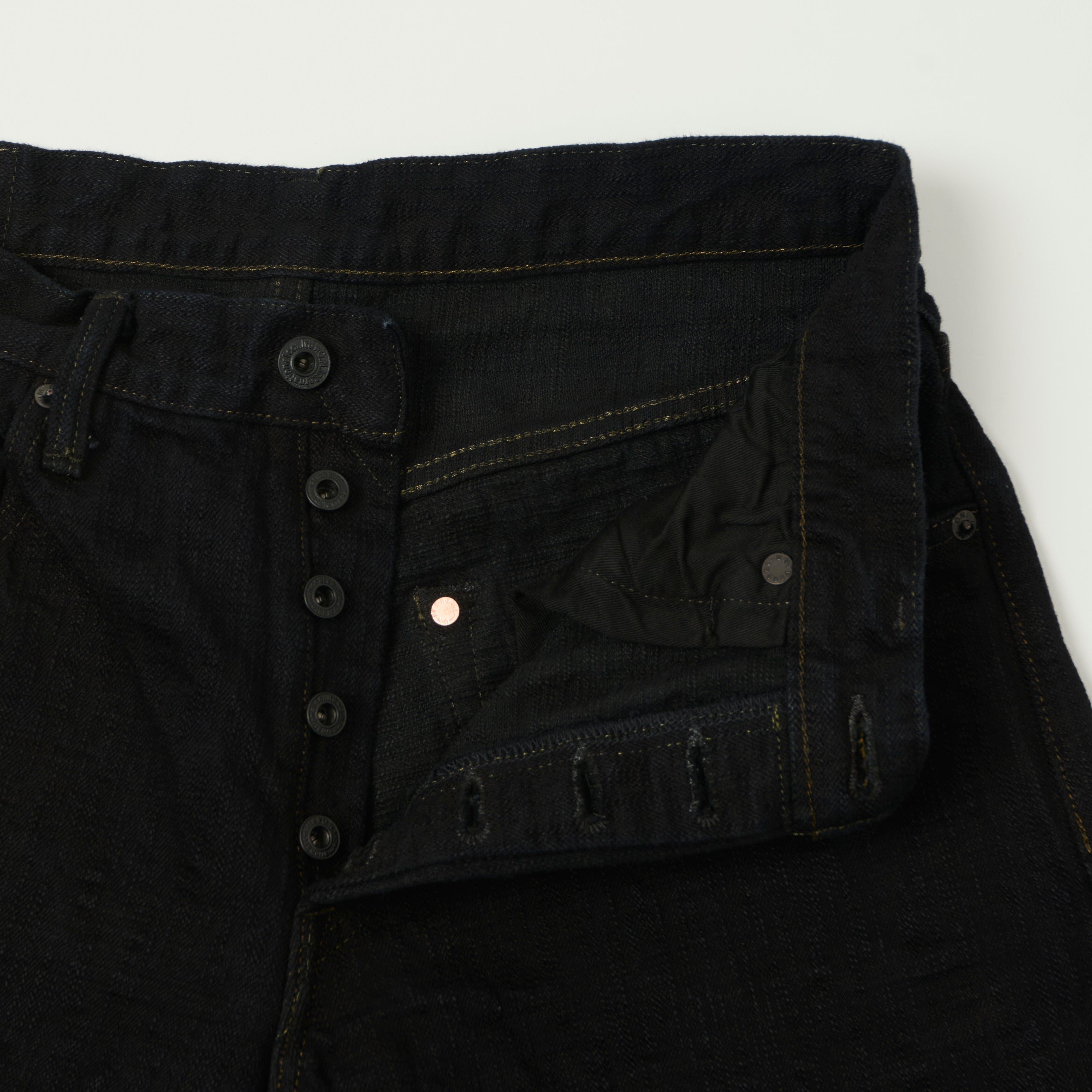 ONI Denim 277 'Bumpy' 17oz Regular Straight Jean - Black One Wash