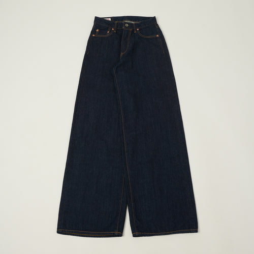 ONI Denim L722-12 Ladies 12oz Extra Wide Straight jean - One Wash