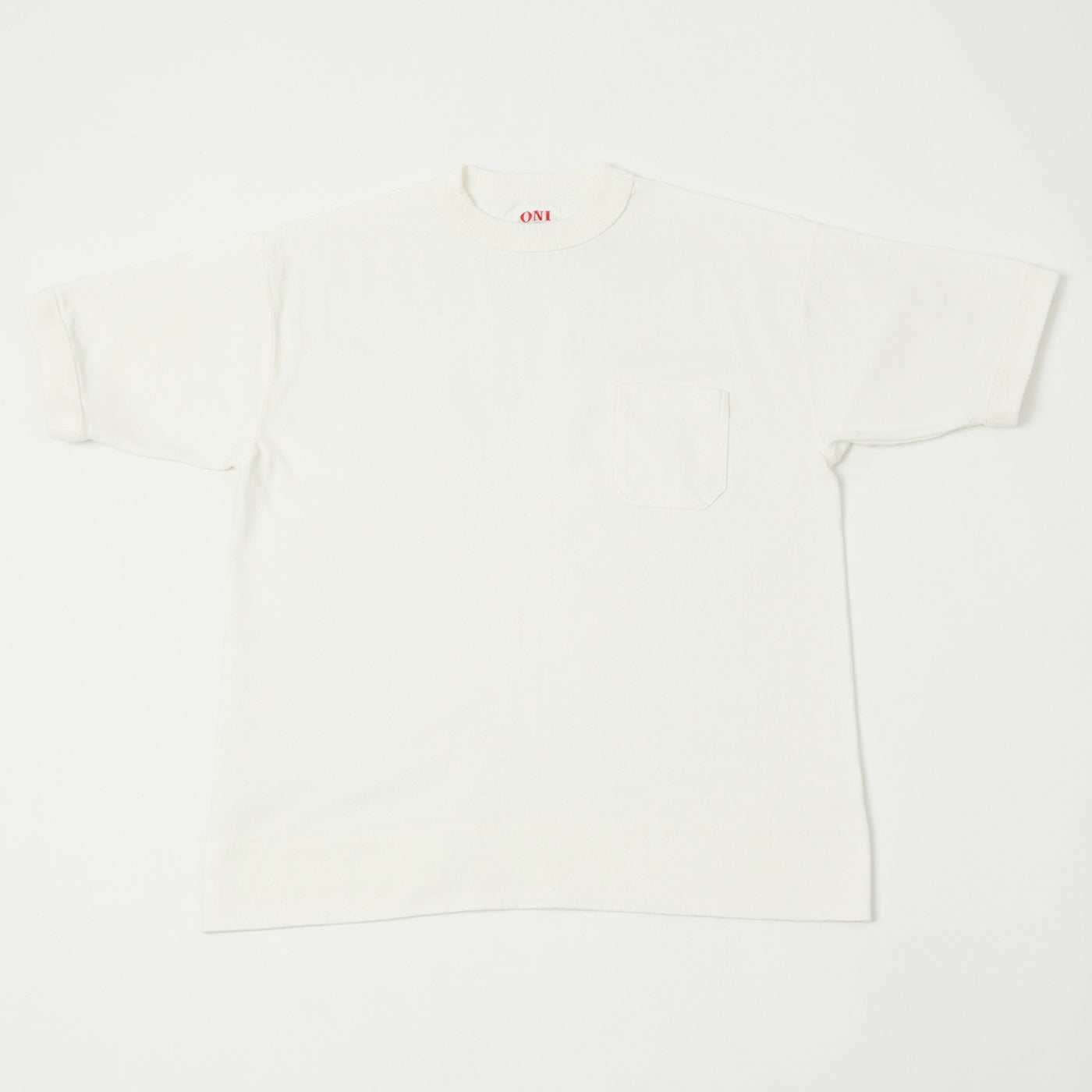 ONI Denim Vintage Pocket Tee - Off White