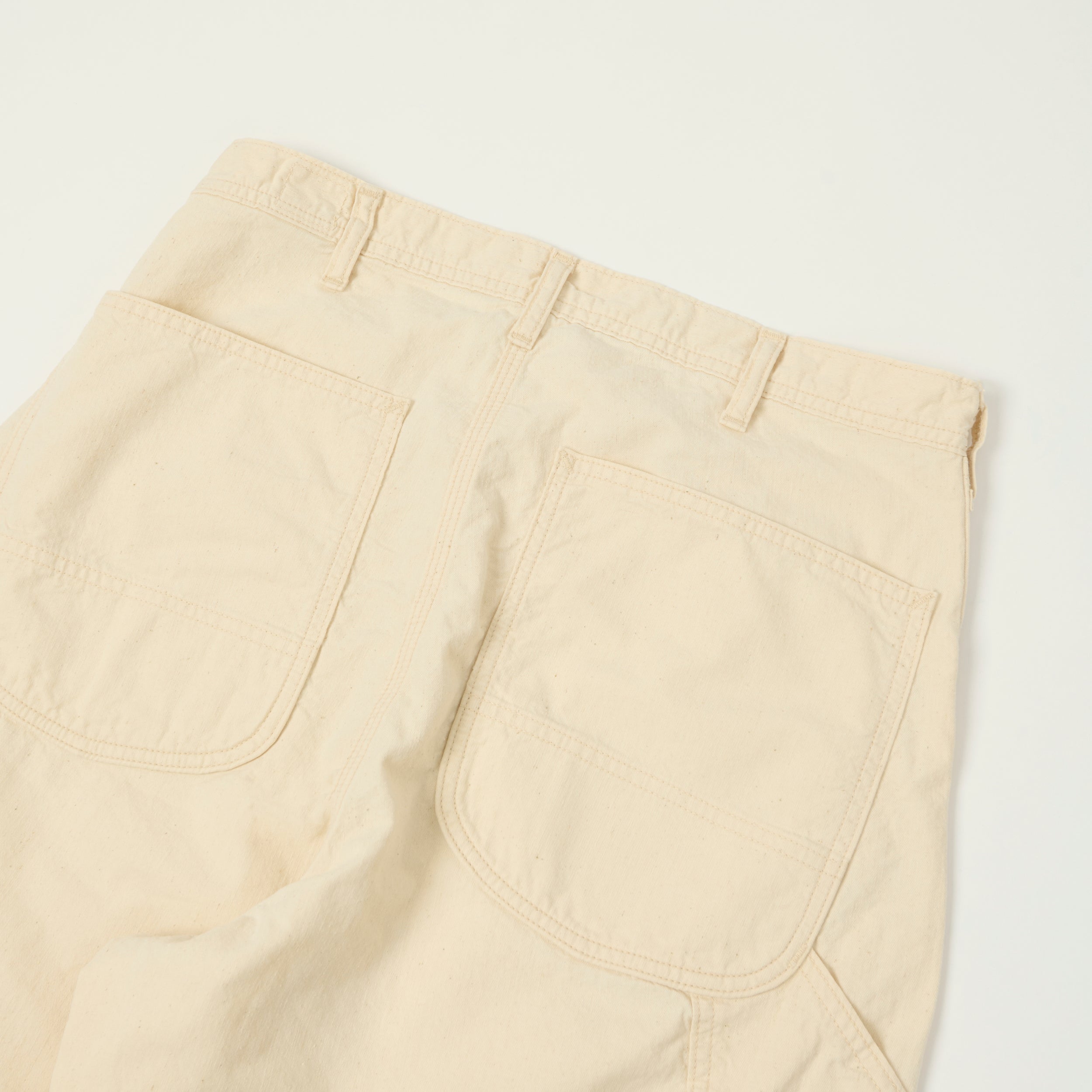 orSlow 1930s Denim Painter Pants - Ecru